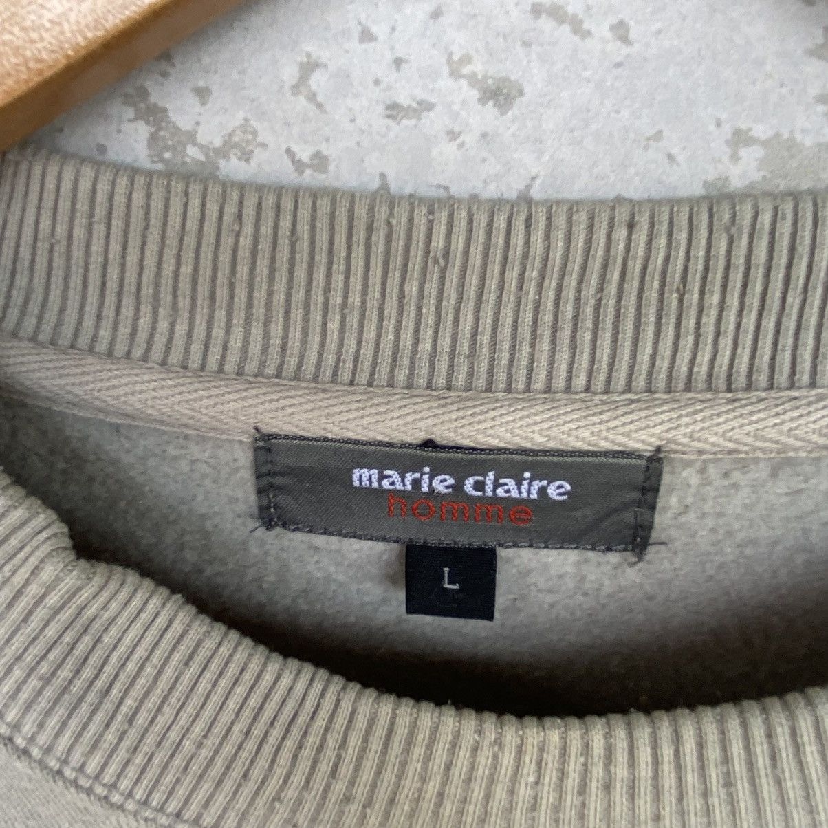 Other Vintage Marie Claire Big Embroidered Crewneck Sweatshirt Size US M / EU 48-50 / 2 - 5 Thumbnail