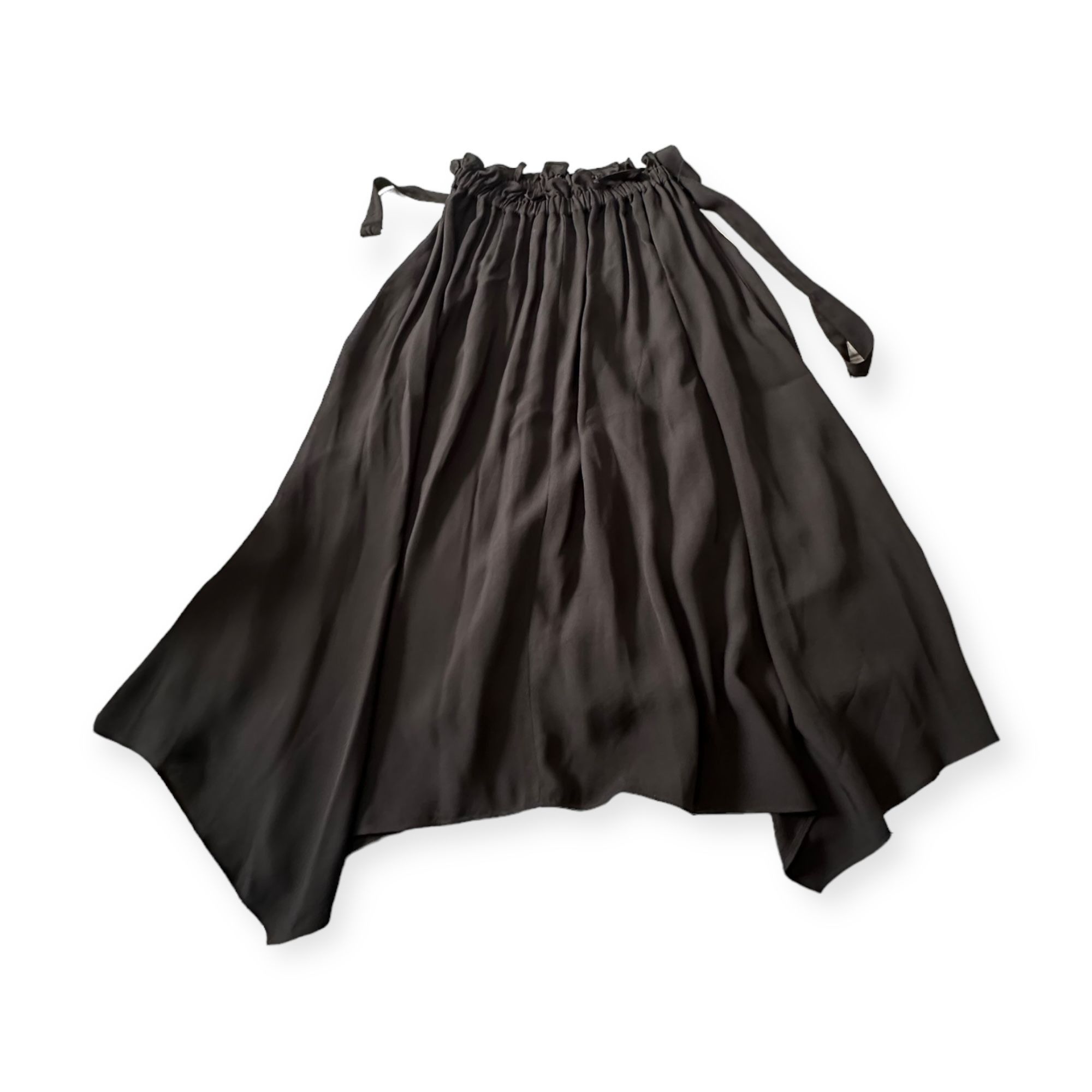 Ulla Johnson ULLA JOHNSON Zeta Midi Skirt, Noir-black, Size 8, NWt Size 30" / US 8 / IT 44 - 5 Thumbnail