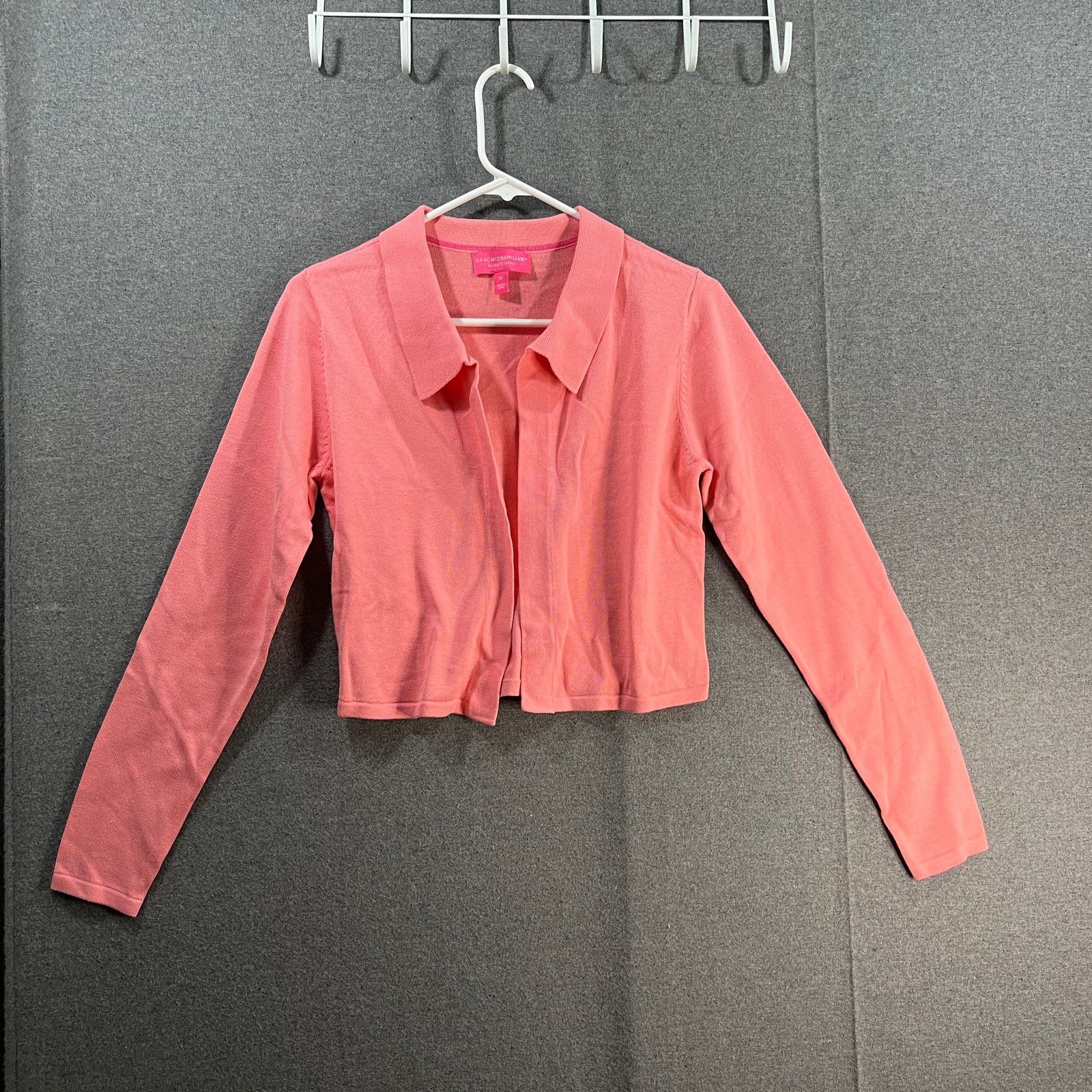 Isaac Mizrahi Isaac Mizrahi Live! Collared Sweater Cardigan Size XXS / US 00 / IT 34 - 1 Thumbnail