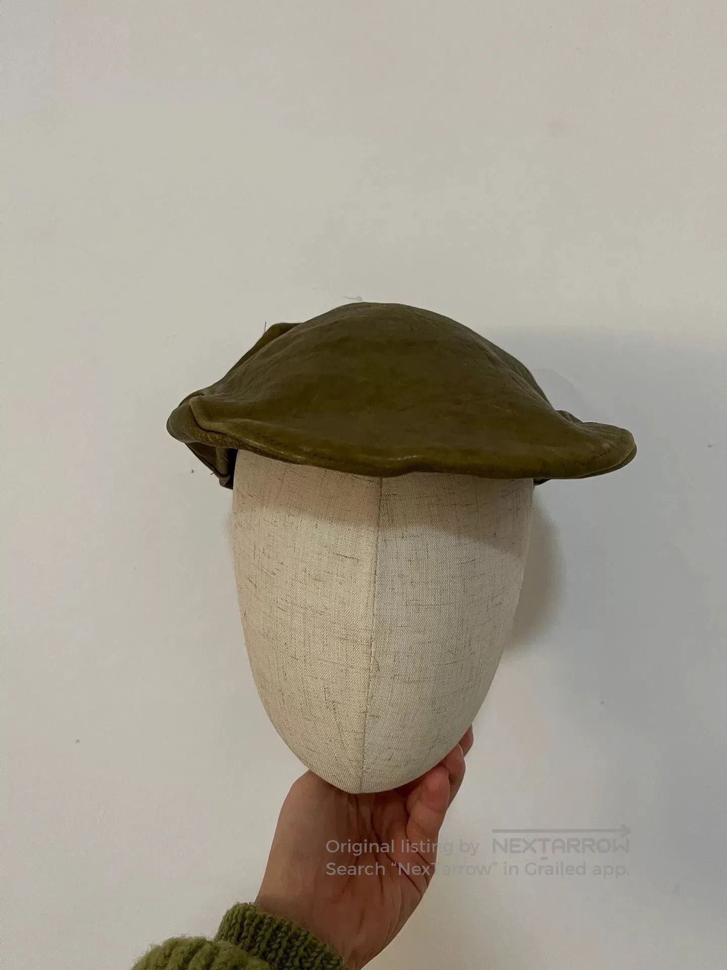 Miu Miu Miu Miu Leather Beret. Size ONE SIZE - 5 Thumbnail