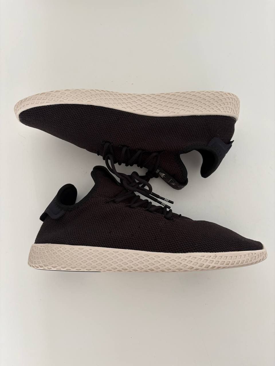 Adidas × Pharrell Adidas Pharrell Williams Tennis HU Black White Size US 11 / EU 44 - 3 Thumbnail