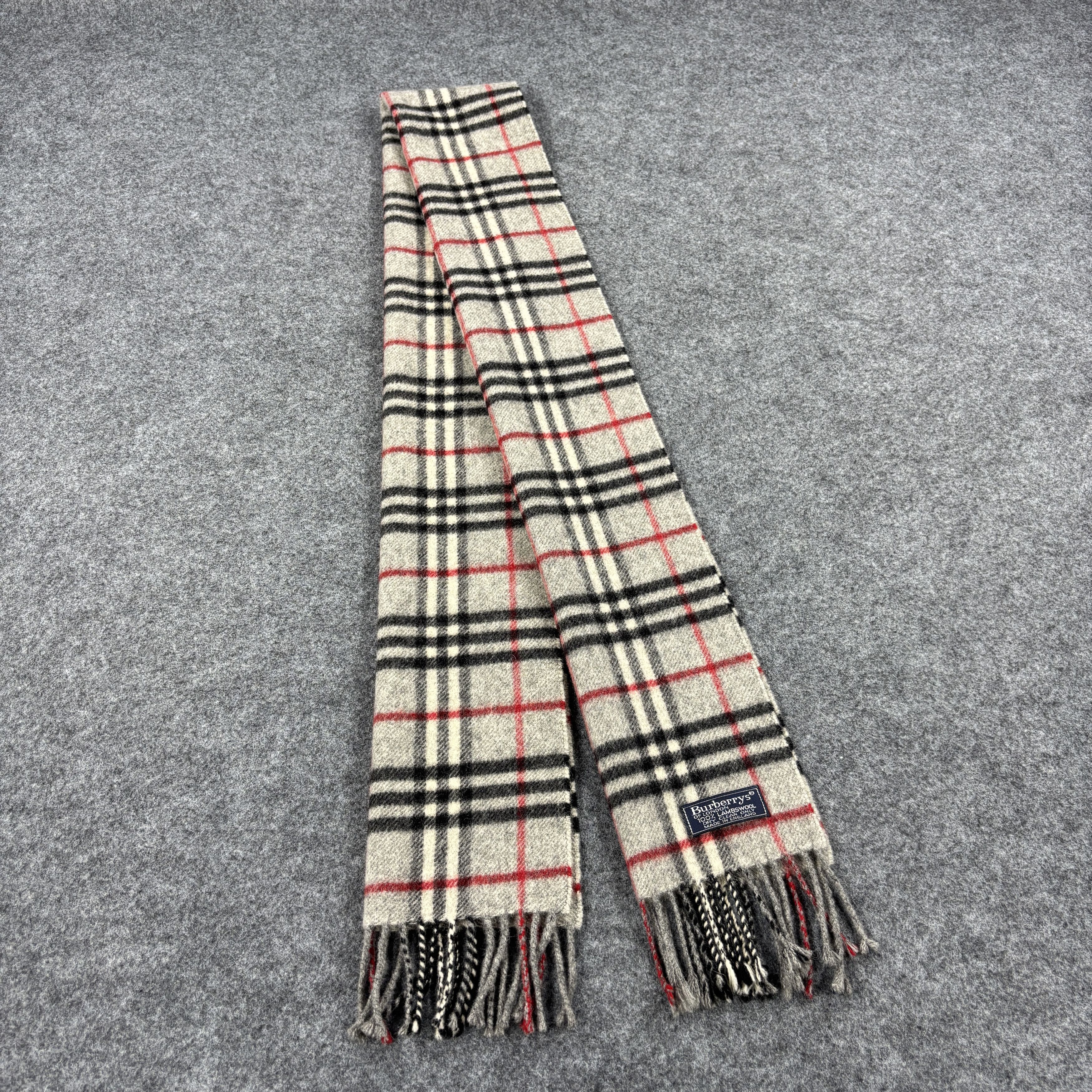 GF10720 Burberry Scarf Neck Wear Muffler Nova Check
