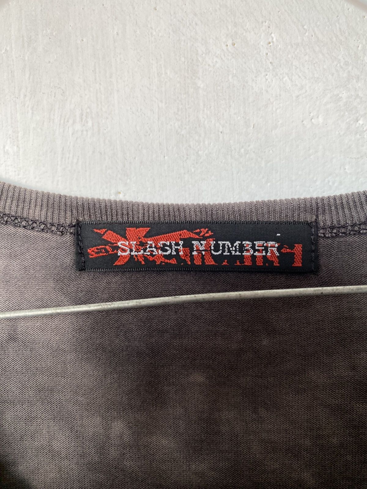 If Six Was Nine Slash Number Acid Wash Tshirt Size US L / EU 52-54 / 3 - 6 Thumbnail