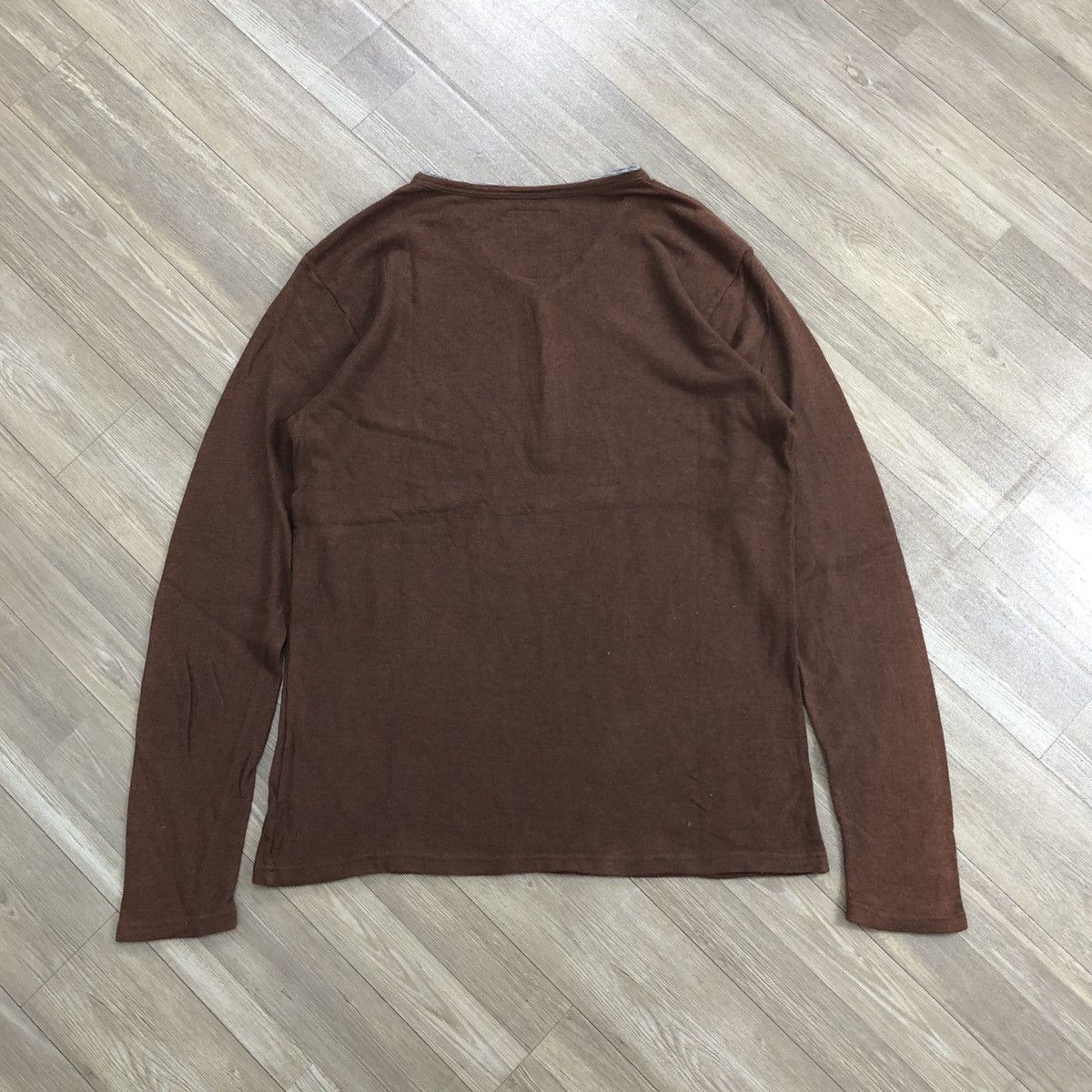 If Six Was Nine × Japanese Brand × Le Grande Bleu (L.G.B.) 2000s Quash Double Layers Goa Lgb Ifsixwasnine Long Sleeve Size US L / EU 52-54 / 3 - 11 Thumbnail