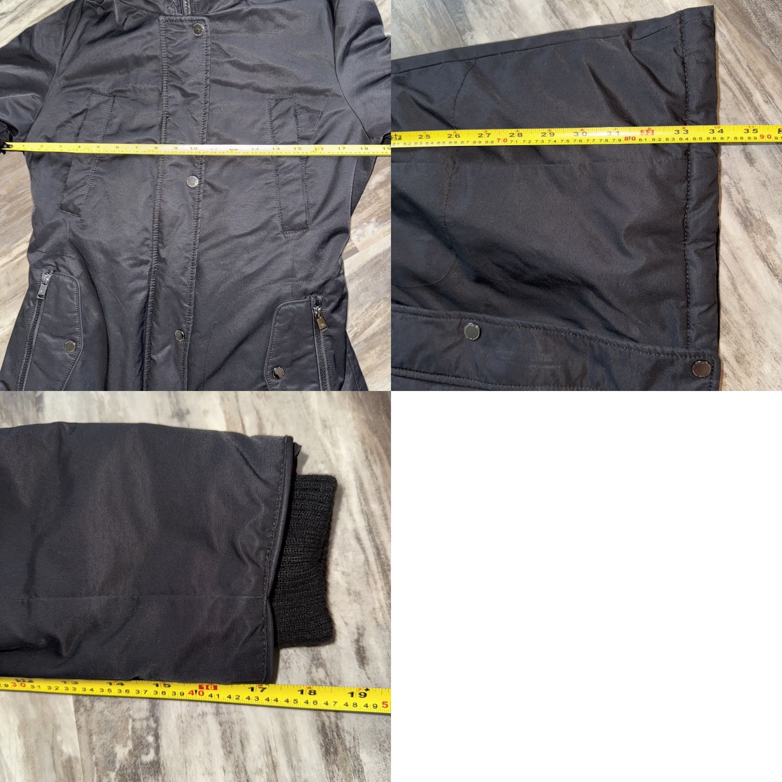 Madison VINTAGE 1 Madison Expedition Women's Insulated Hooded Parka Long Coat Jacket Sz Small Black Wool? Not given Size S / US 4 / IT 40 - 11 Thumbnail