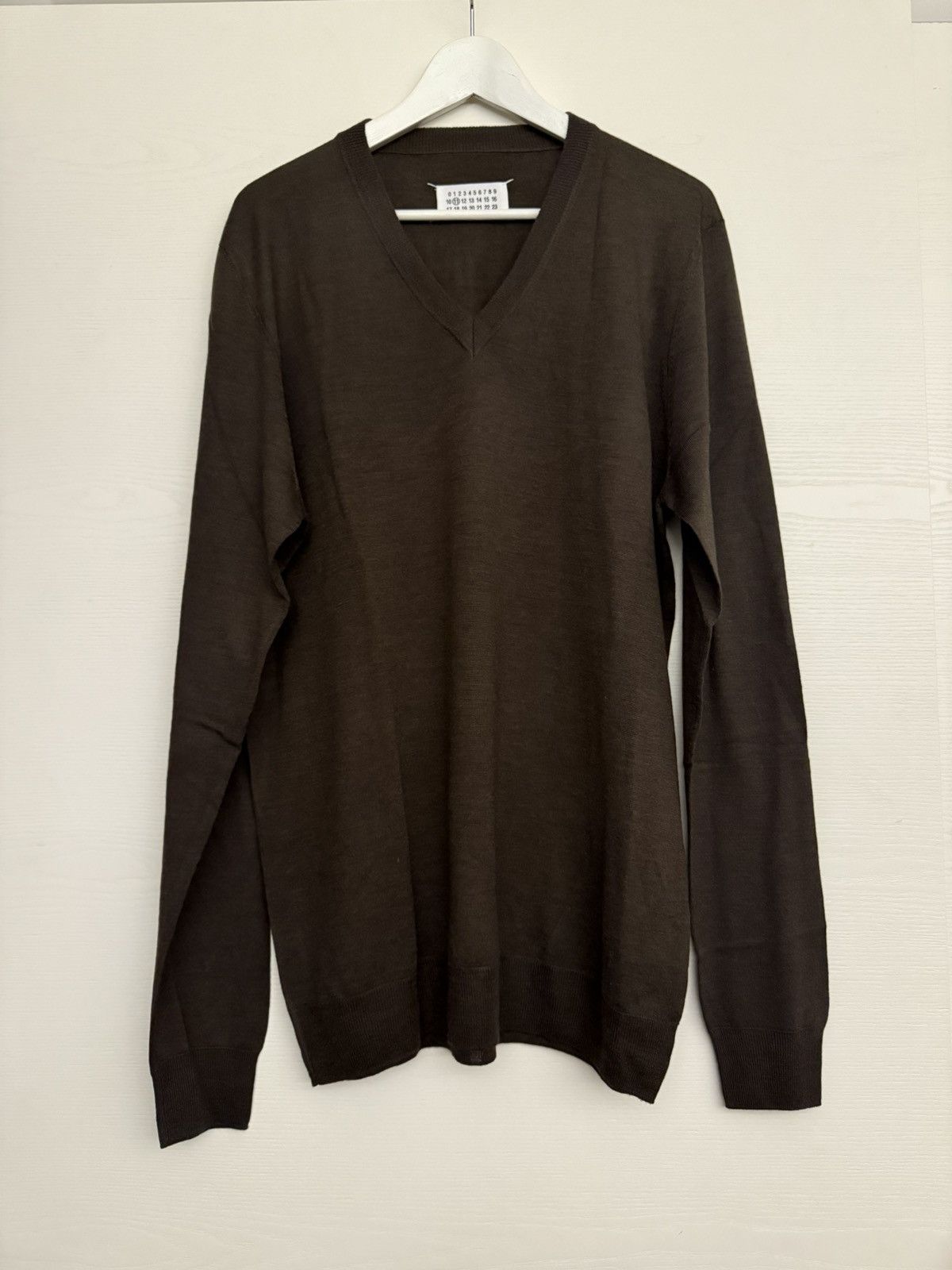 Maison Margiela Maison Margiela Wool Sweater Size US L / EU 52-54 / 3 - 1 Thumbnail
