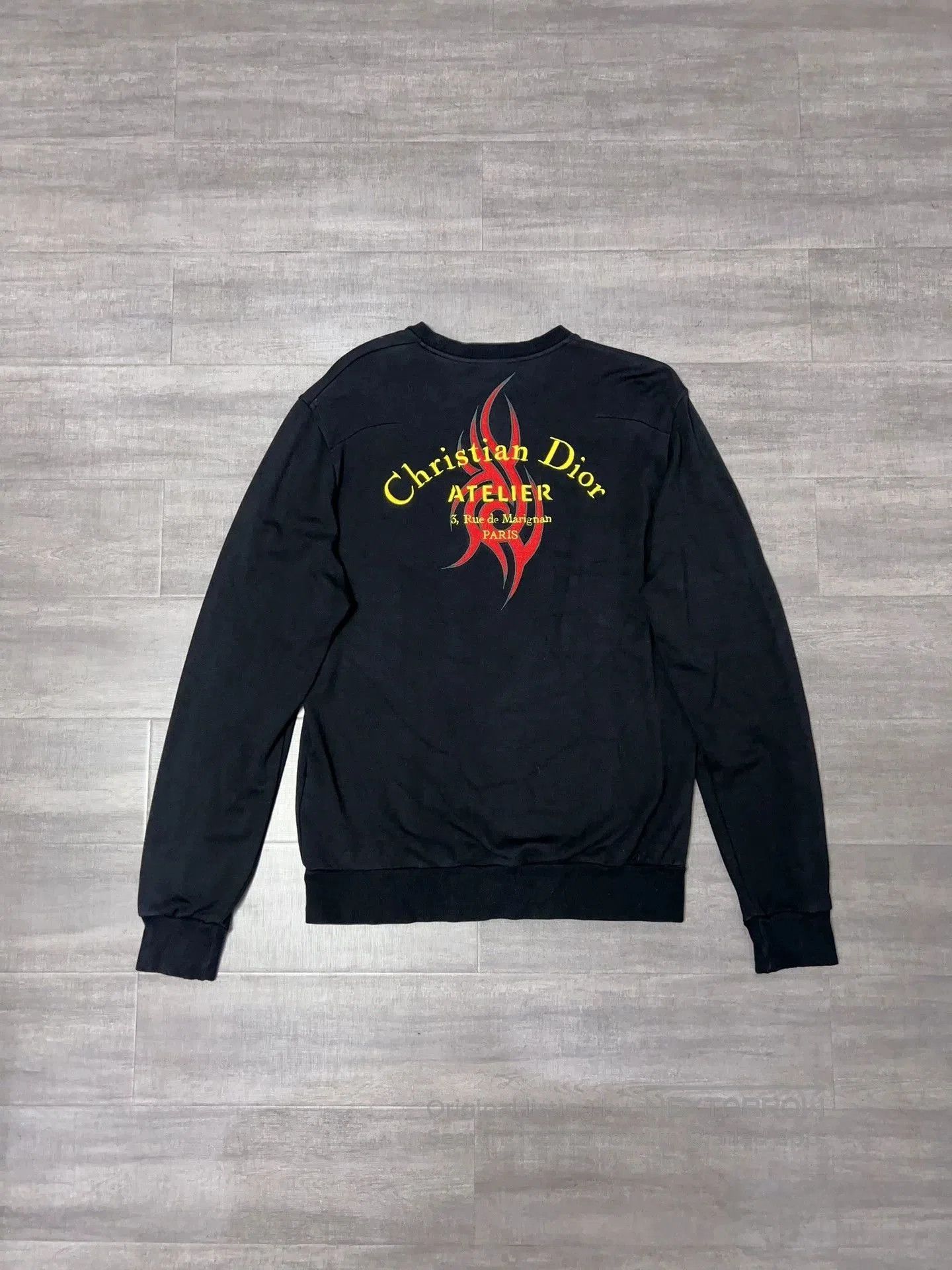 Dior Dior Embroidered Letter Hoodie for Men. Size US M / EU 48-50 / 2 - 3 Thumbnail