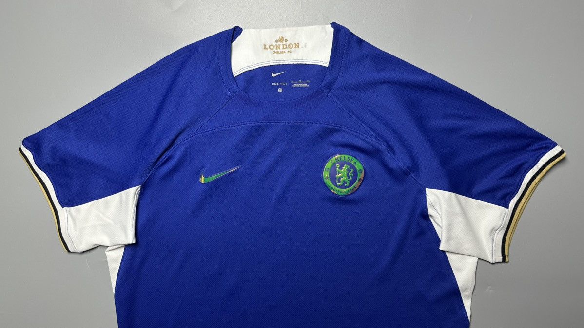 Nike CHELSEA NIKE 2023/2024 FOOTBALL HOME JERSEY #20 COLE PALMER Size US XL / EU 56 / 4 - 3 Thumbnail