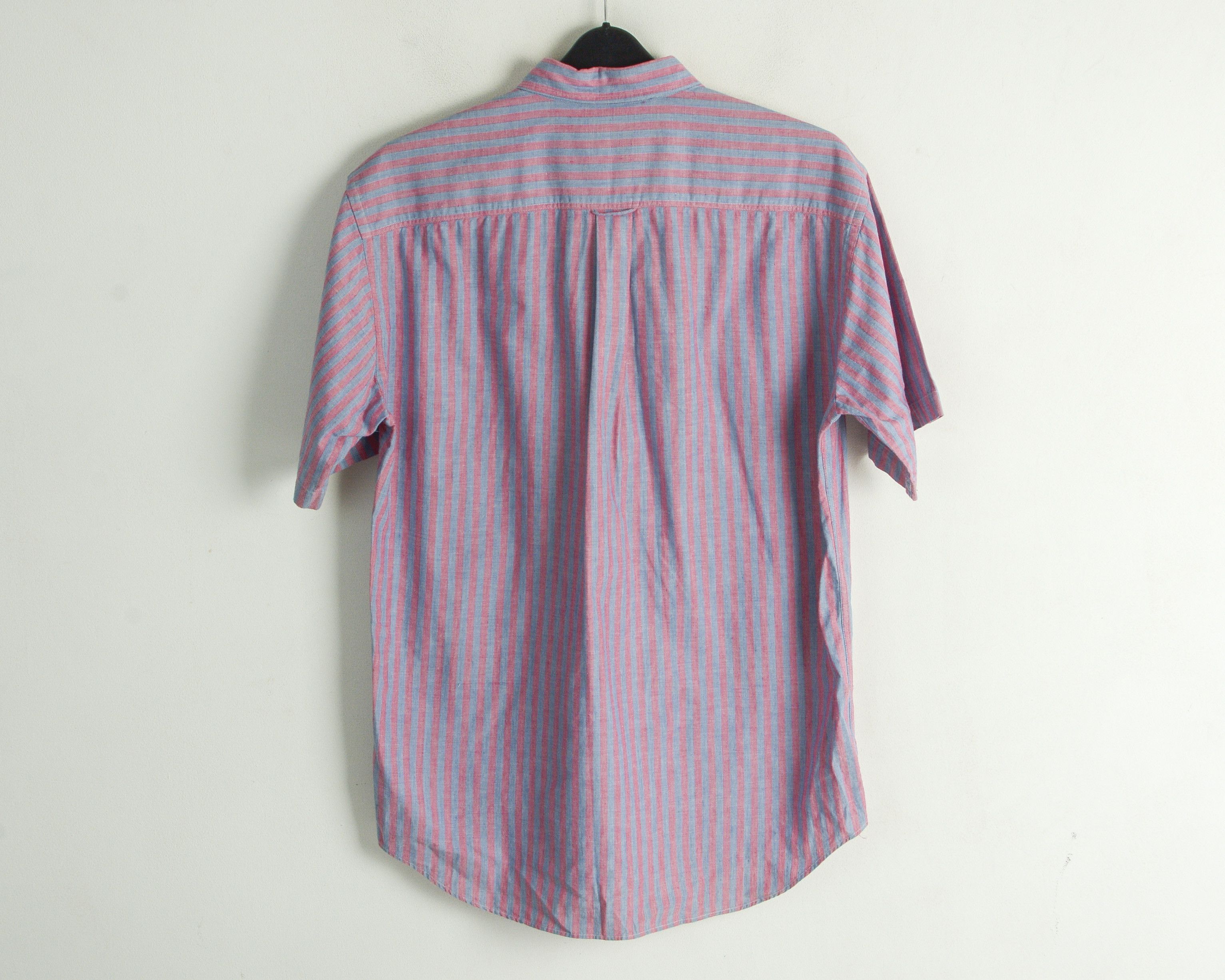Polo Ralph Lauren CHAPS Ralph Lauren Shirt Pinstriped Short Sleeved Casual Size US M / EU 48-50 / 2 - 3 Thumbnail