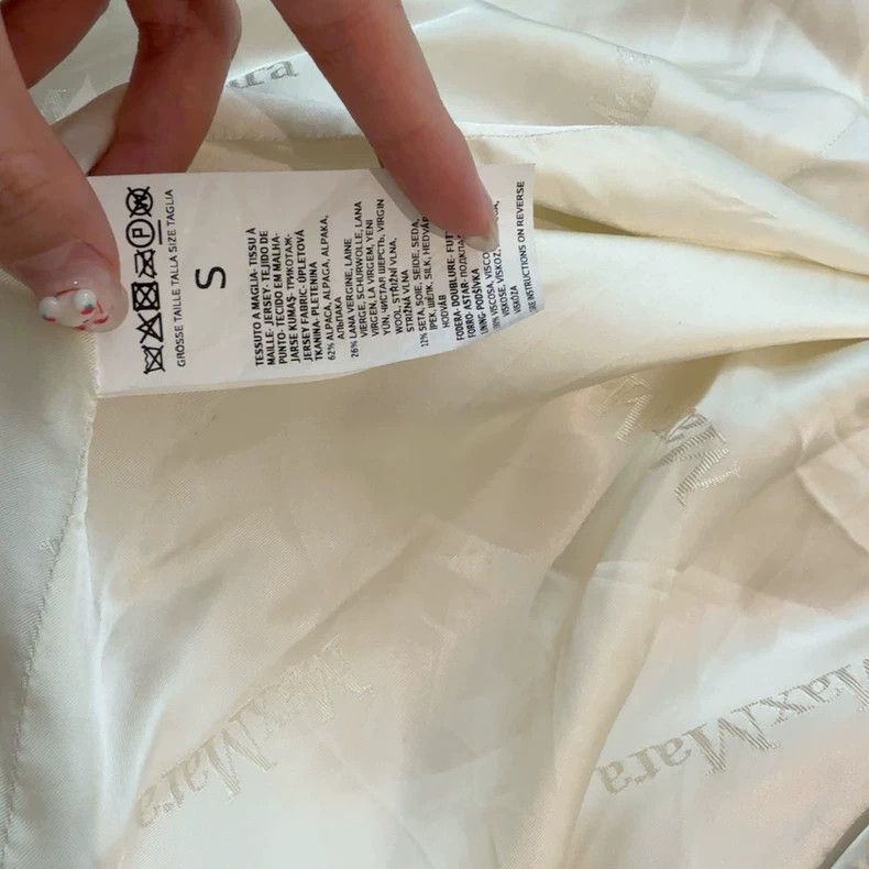 Max Mara Max Mara White teddy coat Size S / US 4 / IT 40 - 4 Thumbnail