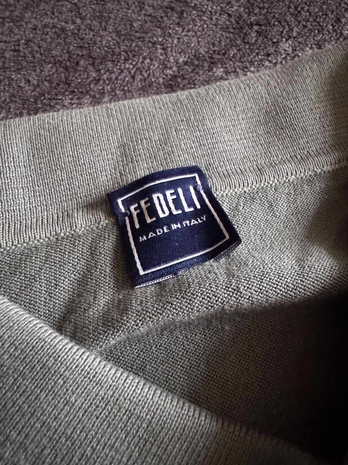 Fedeli Fedelli luxury cotton polos old money Size US L / EU 52-54 / 3 - 5 Thumbnail