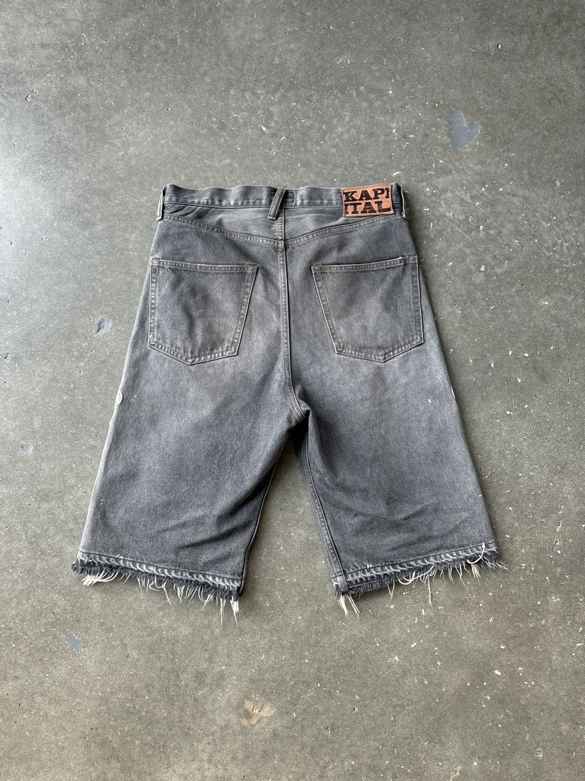 Kapital Kapital Bones Baggy Shorts Size US 32 / EU 48 - 2 Thumbnail