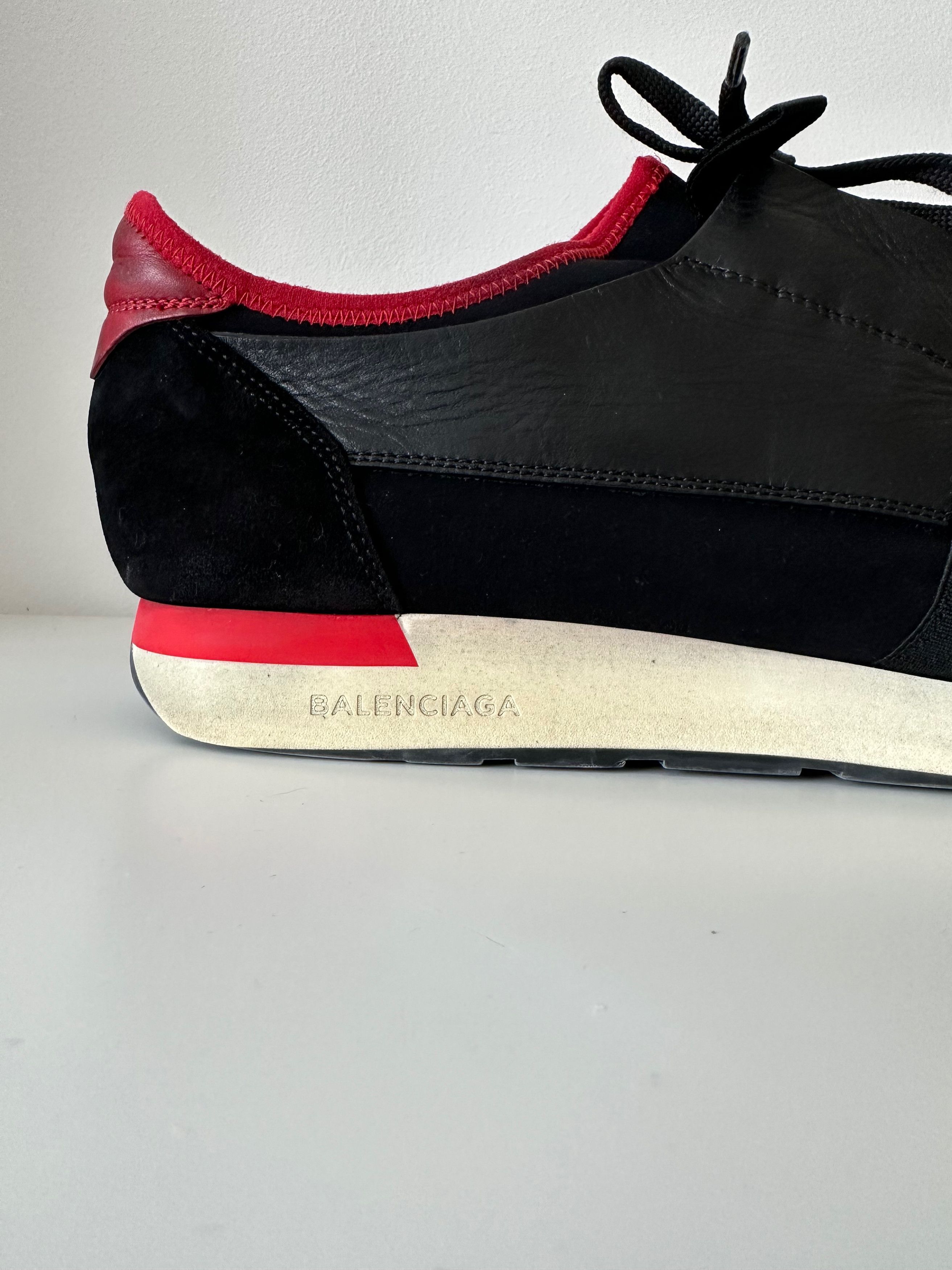 Balenciaga BALENCIAGA Race sneakers low top Size US 10.5 / EU 43-44 - 4 Thumbnail