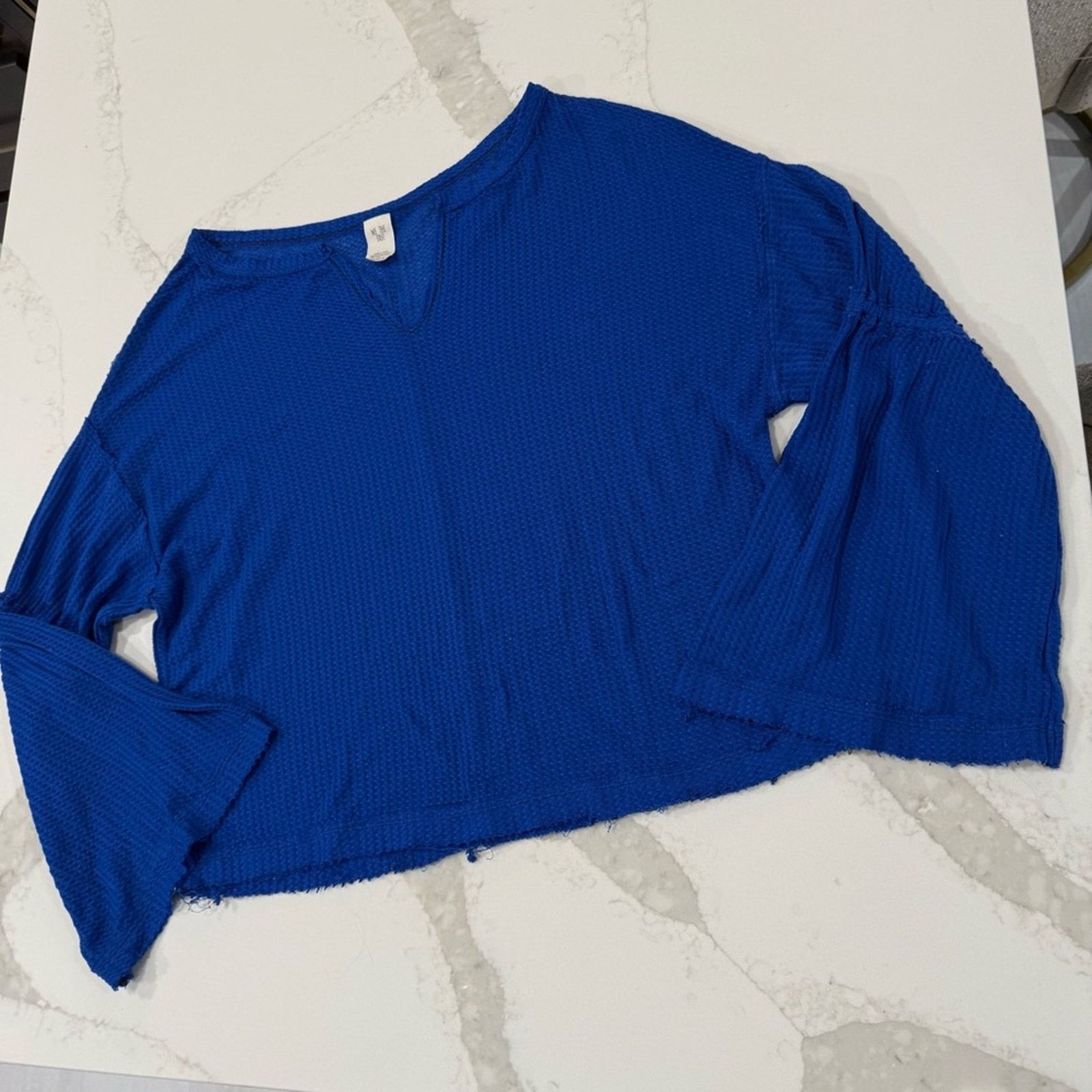 Free People Free People We The Free Dahlia Waffle Knit Top Women’s Small Size S / US 4 / IT 40 - 5 Thumbnail