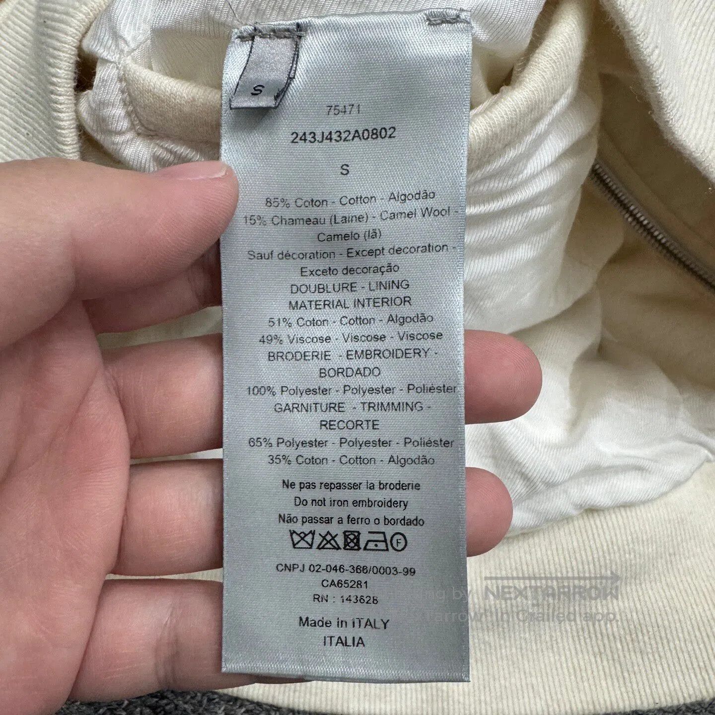 Dior Dior Star embroidery sports jacket| Size S / US 4 / IT 40 - 5 Thumbnail