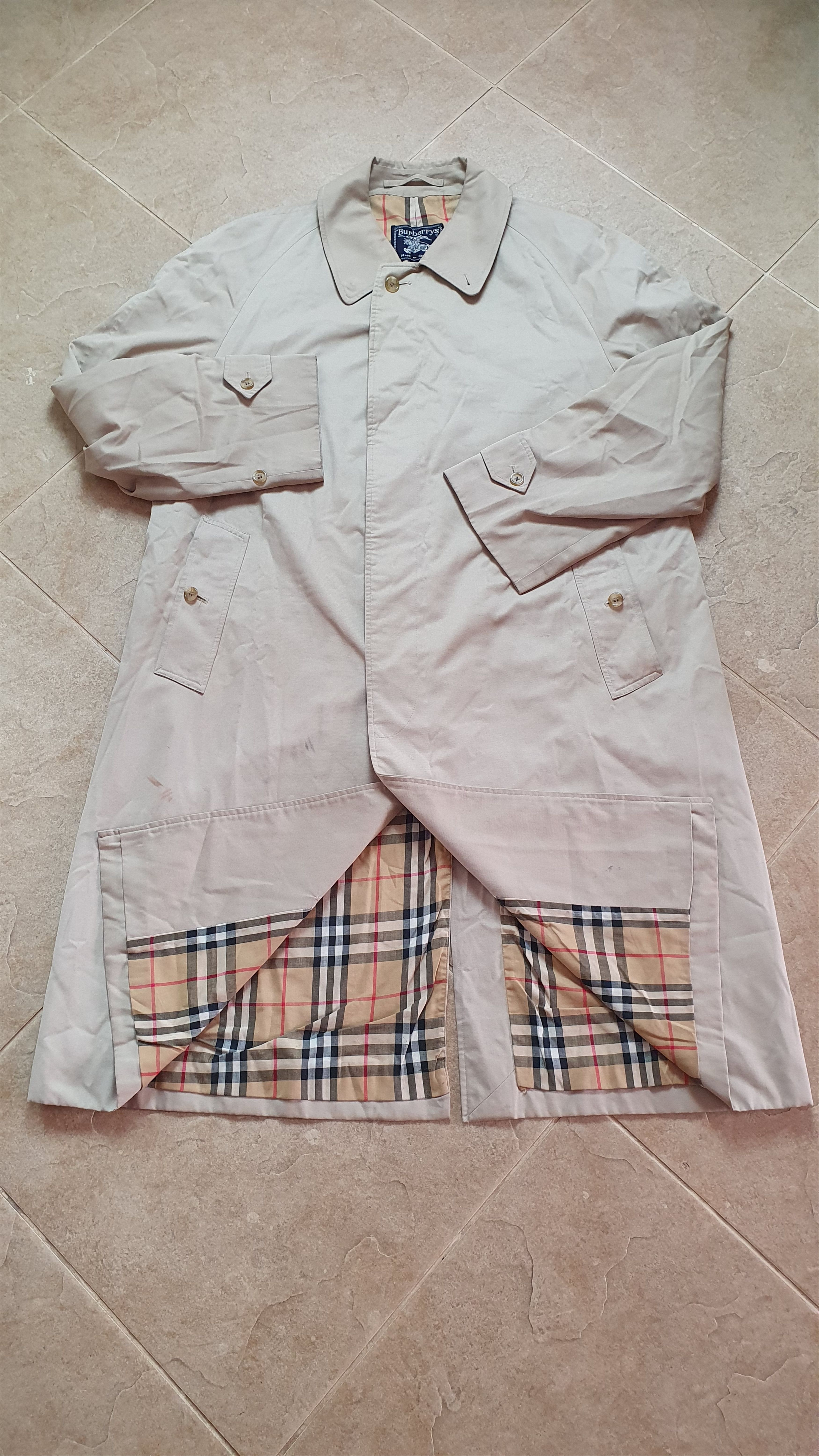Burberry Vintage BURBERRY TRENCH COAT Classic Size 50 coat raincoat Size US M / EU 48-50 / 2 - 16 Thumbnail