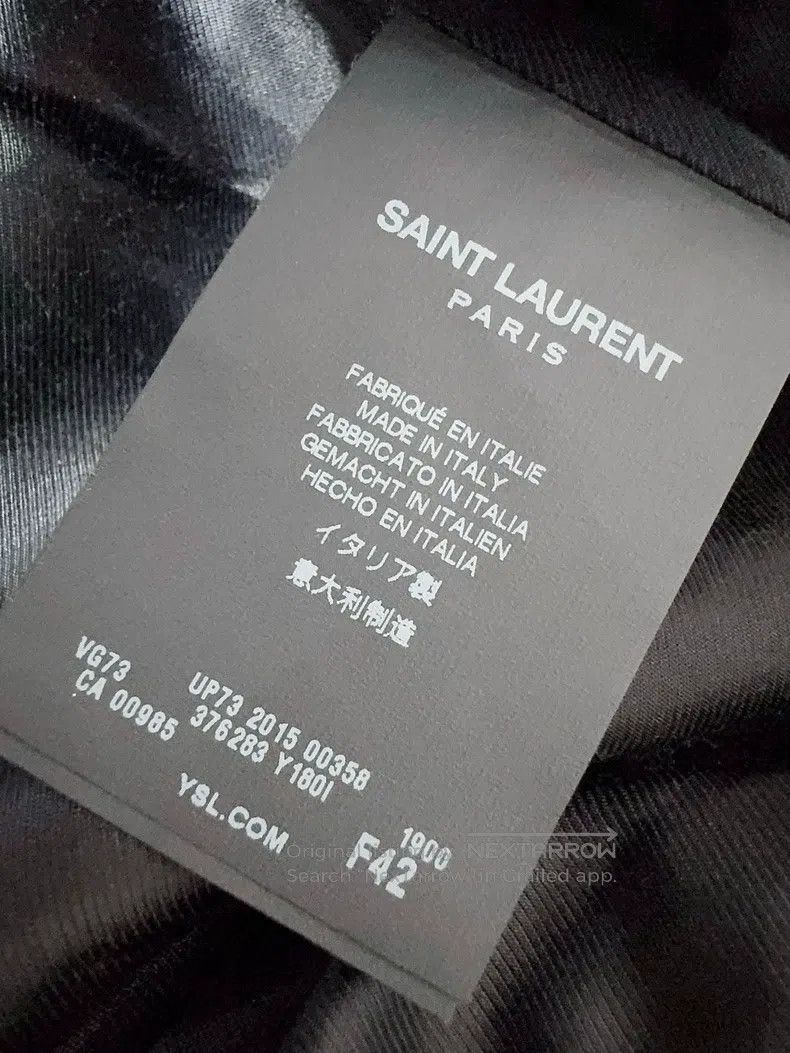 Saint Laurent Paris Saint Laurent Paris Baseball Jacket Jacket Size M / US 6-8 / IT 42-44 - 4 Thumbnail