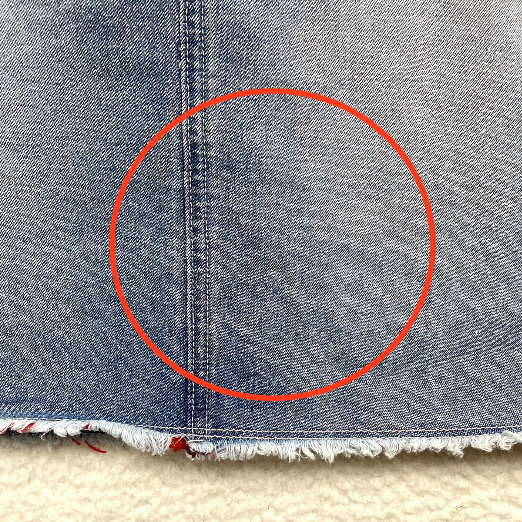 Vintage Y2K Vintage Denim Mini Skirt 4 26 Small Light Wash Distressed Frayed Western Sh... Size 27" / US 4 / IT 40 - 5 Thumbnail
