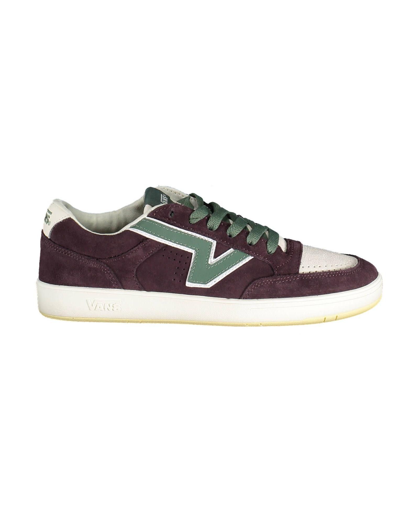 image of Vans Contrasting Lace Purple Sneaker, Men's (Size 14)