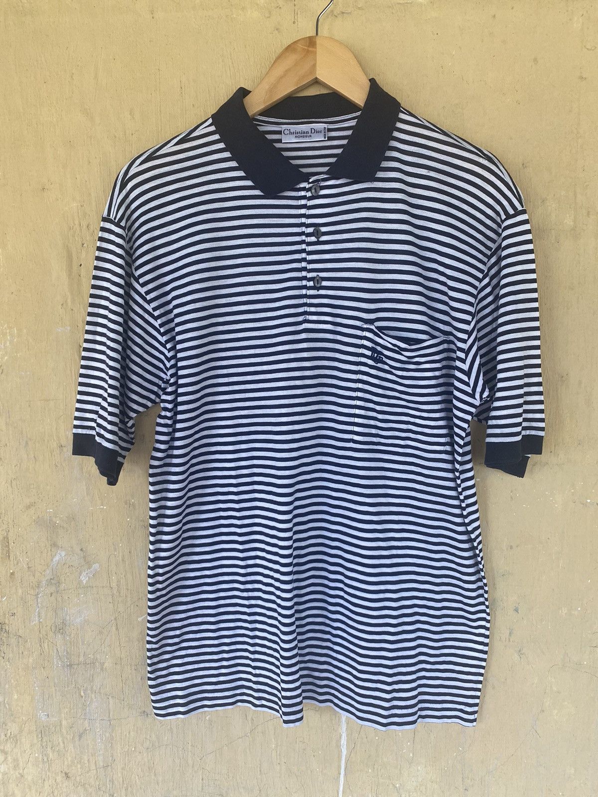 Christian Dior Monsieur Christian Dior Monsieur Shirts Striped Italy Size US L / EU 52-54 / 3 - 1 Thumbnail