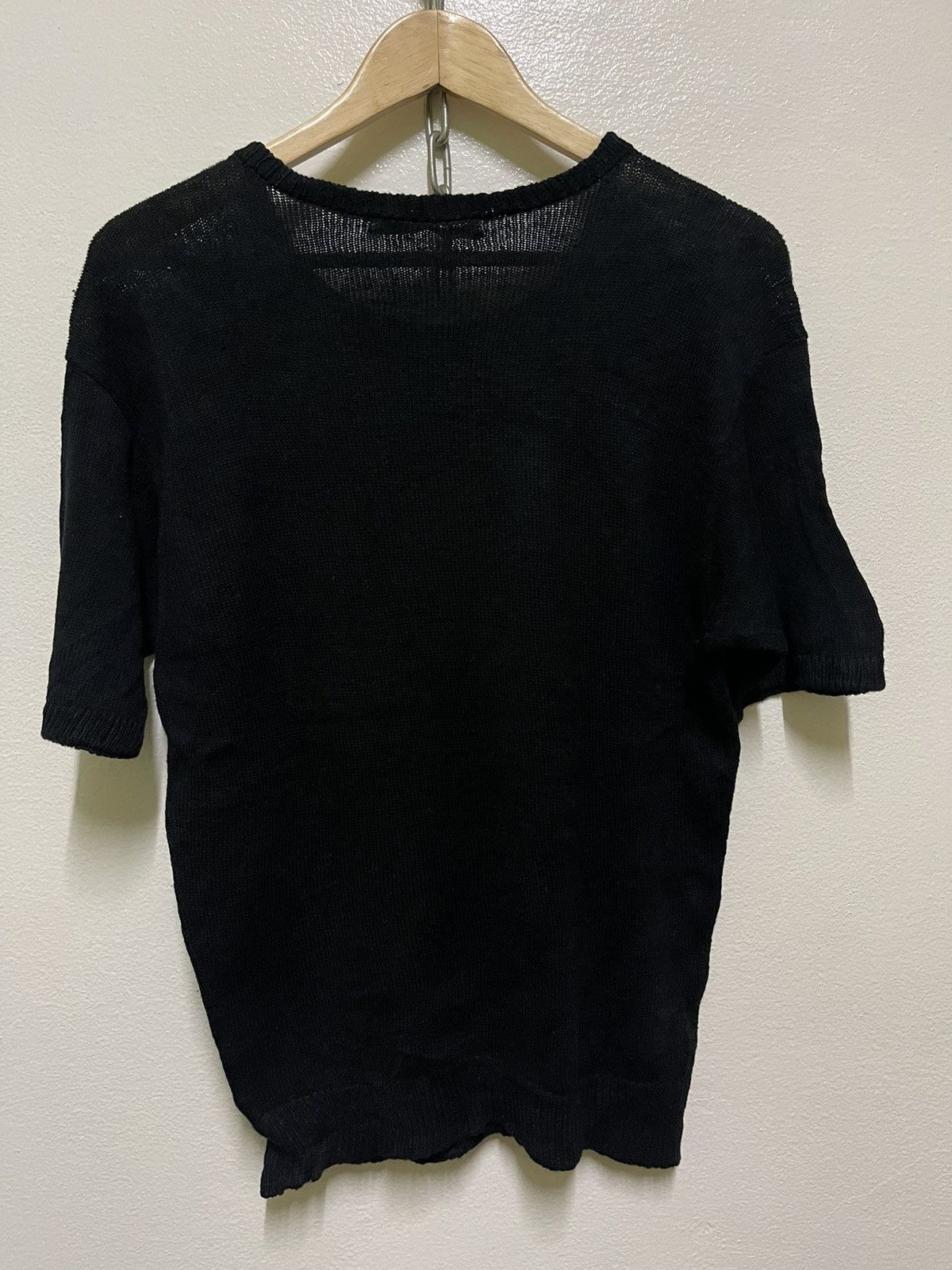 Japanese Brand × Kansai Yamamoto × Vintage Kansai Man Knit Shirt Sleeve Japan Size US S / EU 44-46 / 1 - 8 Thumbnail