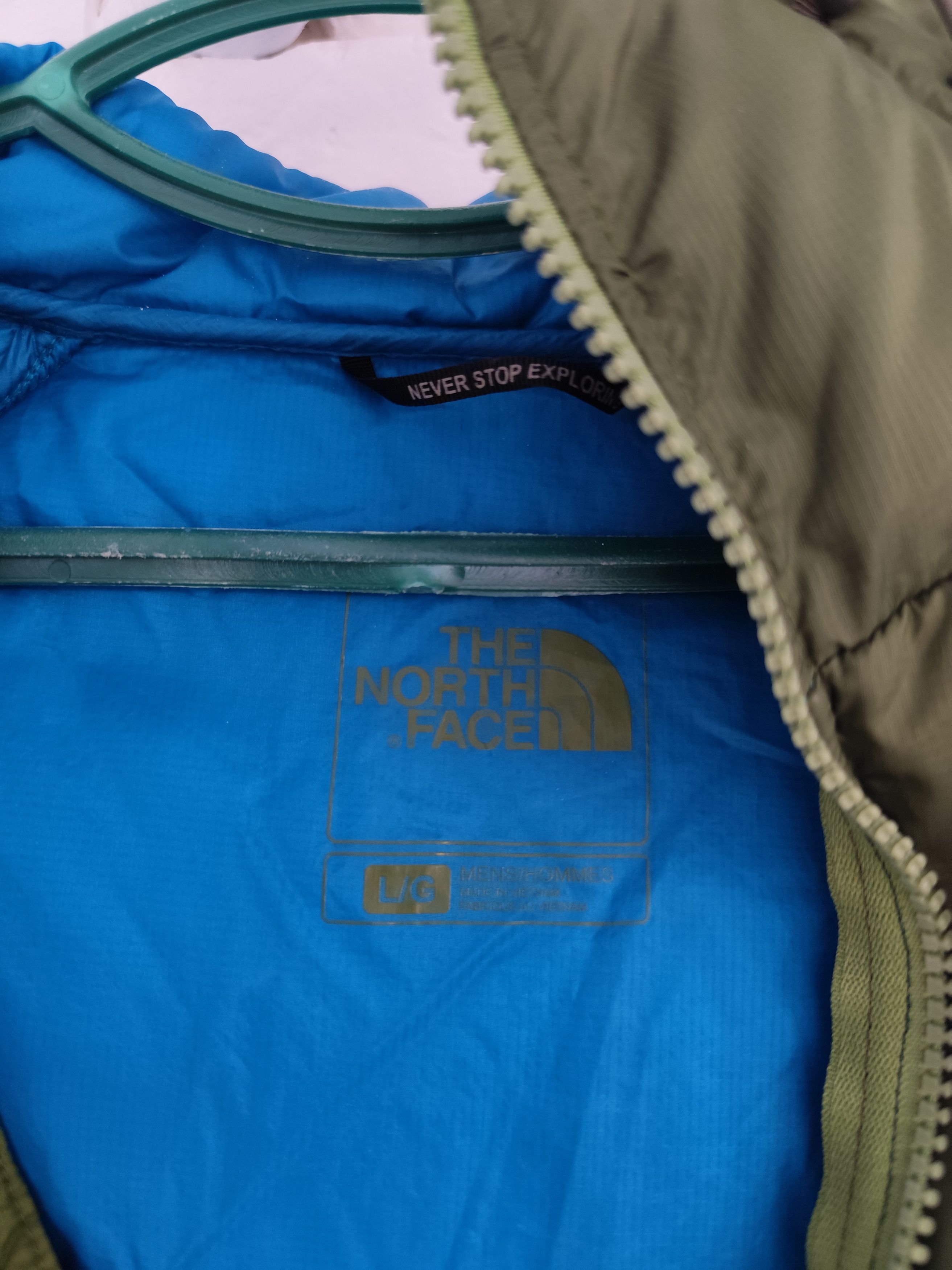 The North Face vintage Y2K The North Face Puffer PRIMALOFT Green Jacket Size US L / EU 52-54 / 3 - 5 Thumbnail