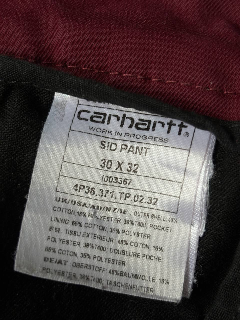 Carhartt Carhartt Sid Chino Pants 30x32 Size US 30 / EU 46 - 6 Thumbnail