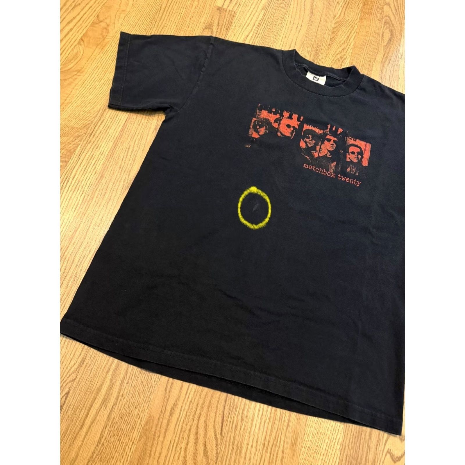 Vintage VINTAGE Winterland Matchbox Twenty Mad Season Tour 2001 T Shirt Mens Large Black Crew Neck Graphic Print Band Concert Mens Size US L / EU 52-54 / 3 - 4 Thumbnail
