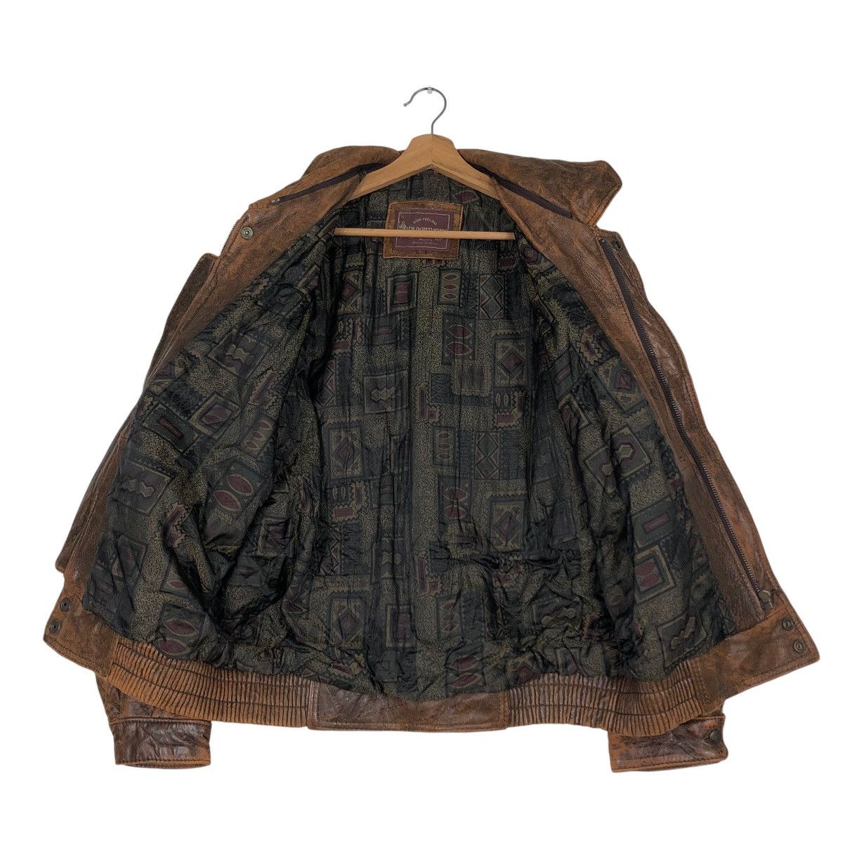 Japanese Brand 📌Vintage Leather Jacket Biker Loldanthony Size US L / EU 52-54 / 3 - 14 Thumbnail