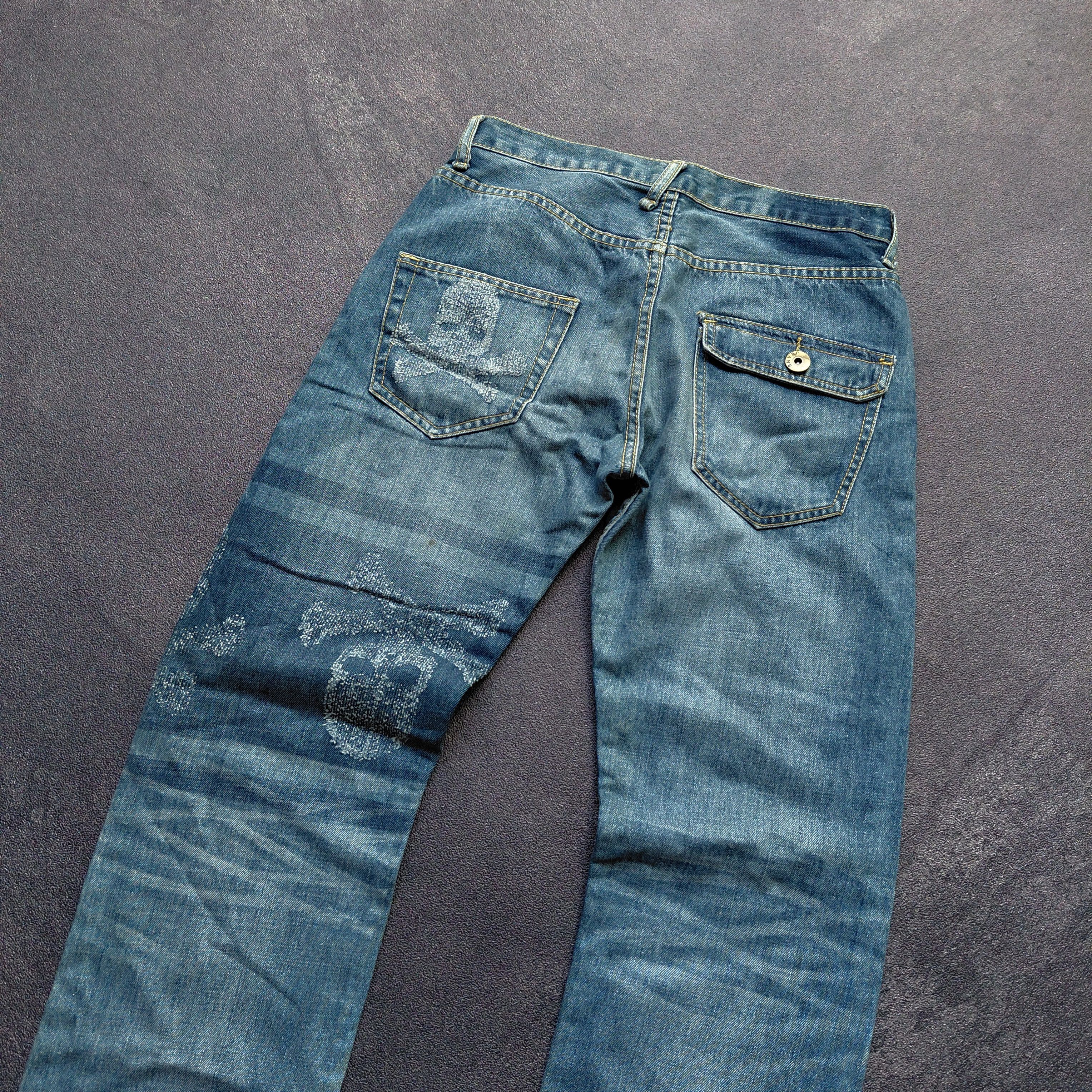 Japanese Brand Vintage Y2K Japanese Skull Pants Size US 28 / EU 44 - 5 Thumbnail
