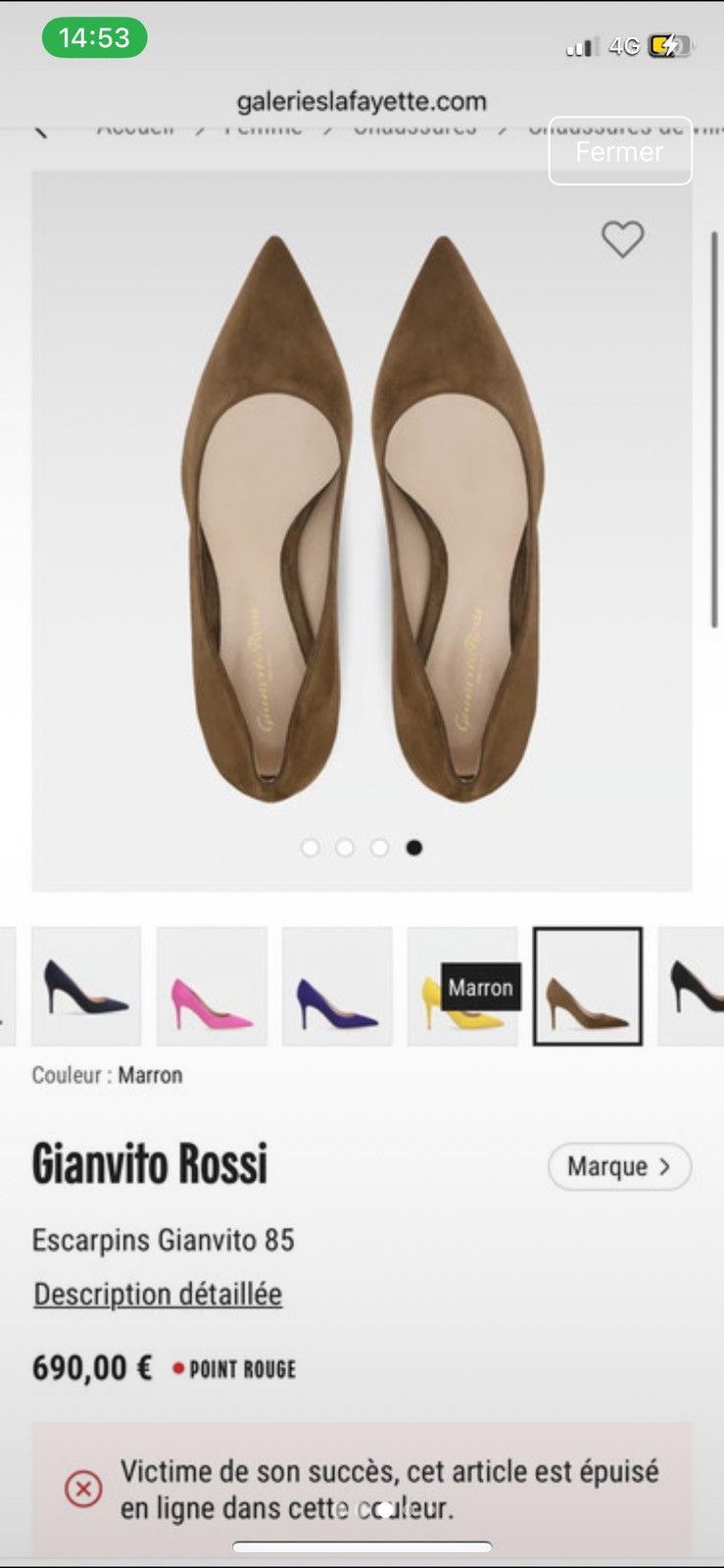 Gianvito Rossi Pumps Size US 6.5 / IT 36.5 - 3 Thumbnail