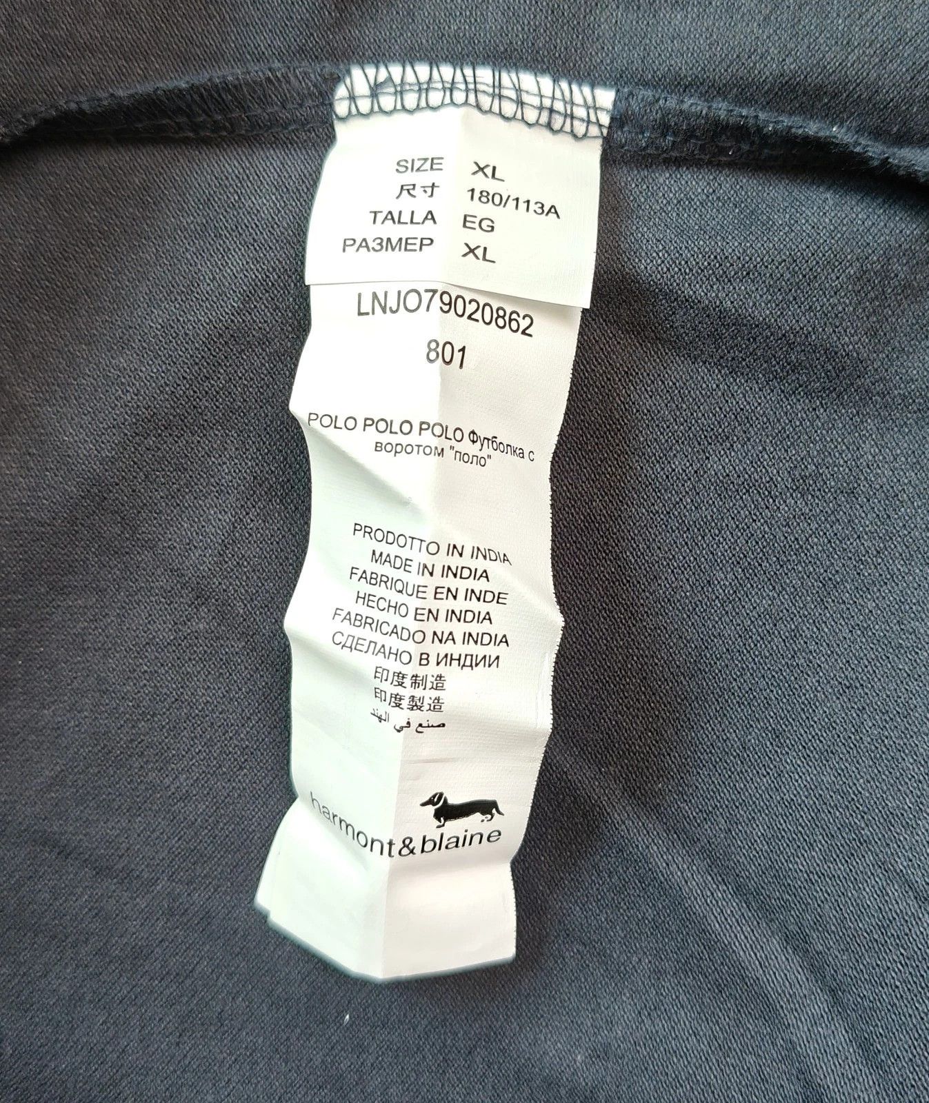 Harmont & Blaine Harmont & Blaine Shortsleeves Polo Shirt ASM / 38 Size US XXL / EU 58 / 5 - 7 Thumbnail