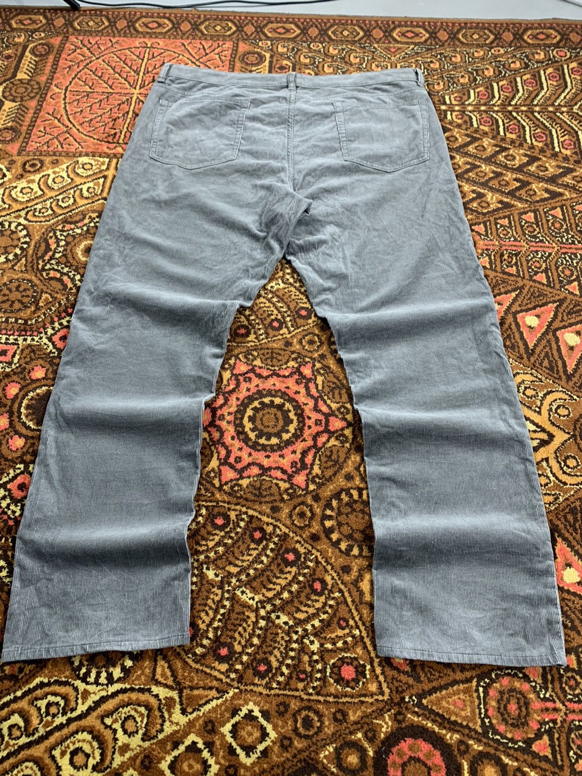 Polo Ralph Lauren × Ralph Lauren × Vintage 90s Polo Sport Ralph Lauren Corduroy Trousers Size US 35 - 5 Thumbnail