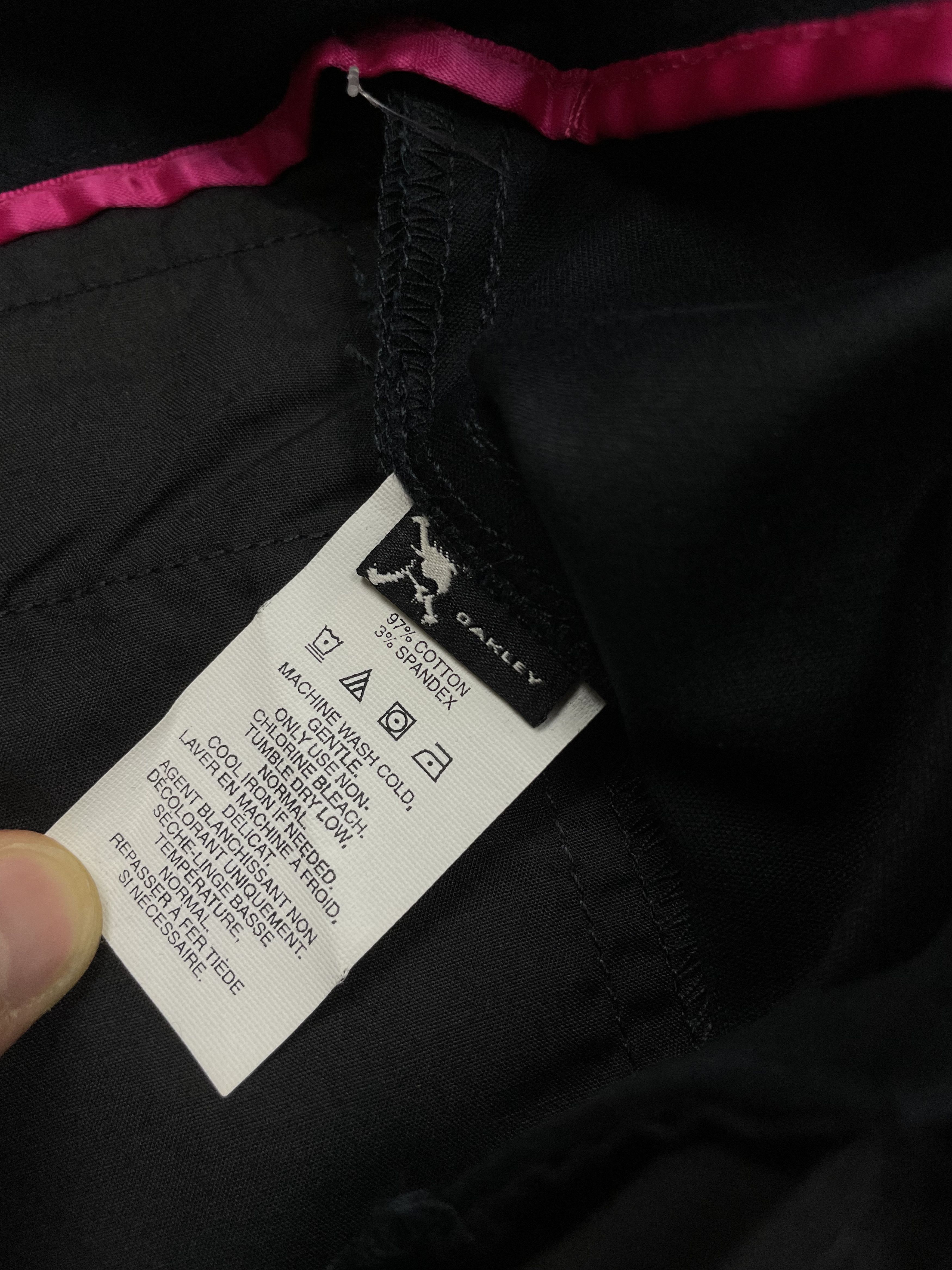 Japanese Brand × Oakley Oakley Rare Archive Flared Pants Zip Leg Y2k 2009 Sample Size 27" / US 4 / IT 40 - 9 Thumbnail