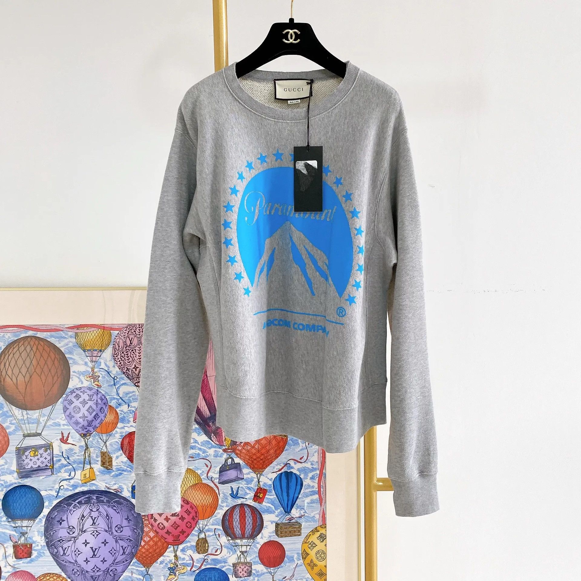 Gucci Gucci Gray Sweatshirt Size S Size US S / EU 44-46 / 1 - 1 Thumbnail