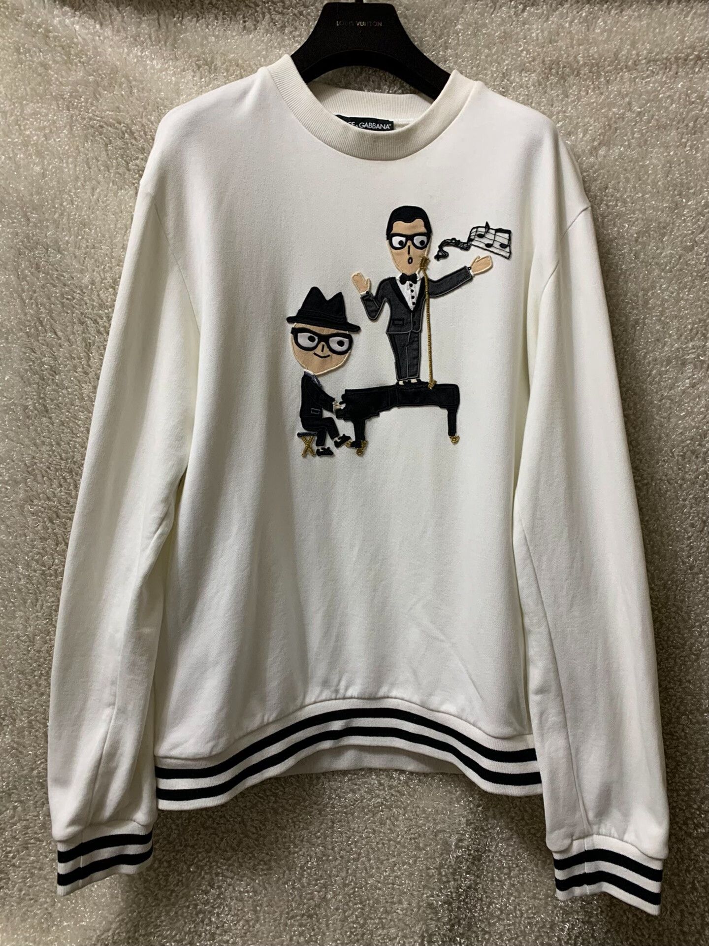 Dolce & Gabbana Dolce & Gabbana Men's Crewneck Sweatshirt Size US M / EU 48-50 / 2 - 1 Thumbnail