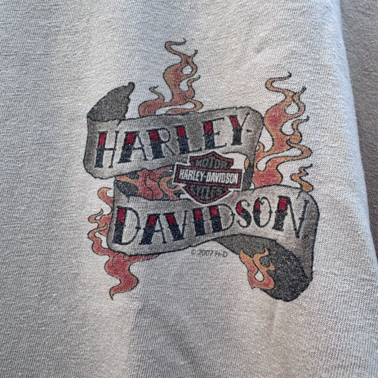 Harley Davidson × Vintage Vintage harley davidson tattoo long rare tee Size US XXL / EU 58 / 5 - 4 Thumbnail