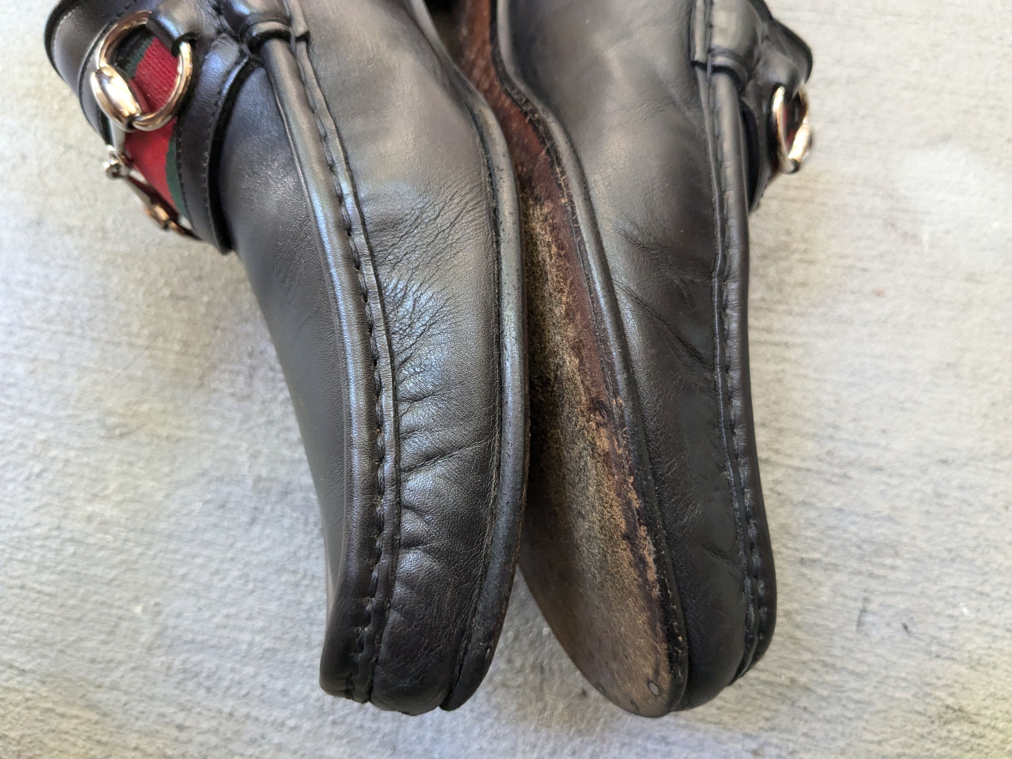 Gucci Gucci Horsebit Loafers Black 9 D Leather Italy Slip On Size US 9 / EU 42 - 13 Thumbnail