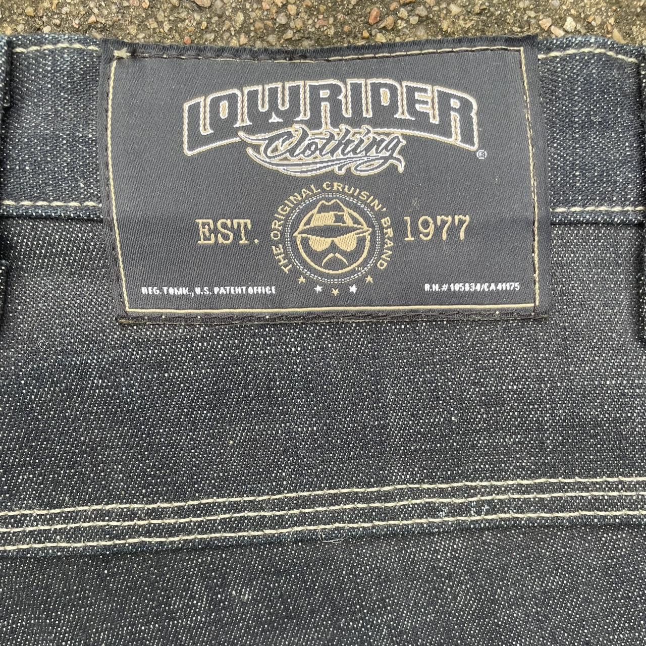 Vintage Lowrider “Sin City” denim baggy jeans Size US 32 / EU 48 - 4 Thumbnail