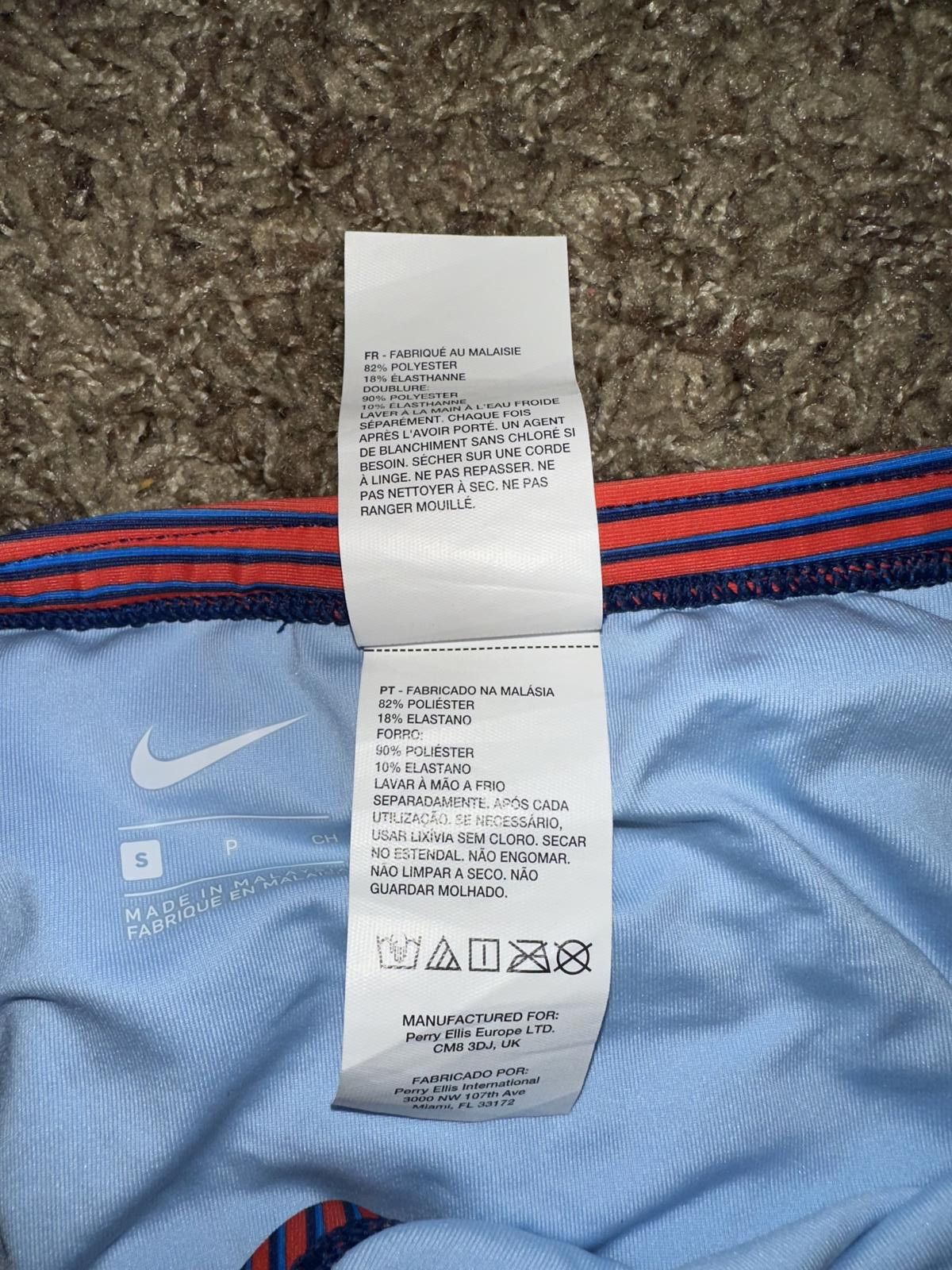 Nike Nike Swim Women’s Charge Red/Blue/Black Bikini Bottoms Size ONE SIZE - 3 Thumbnail