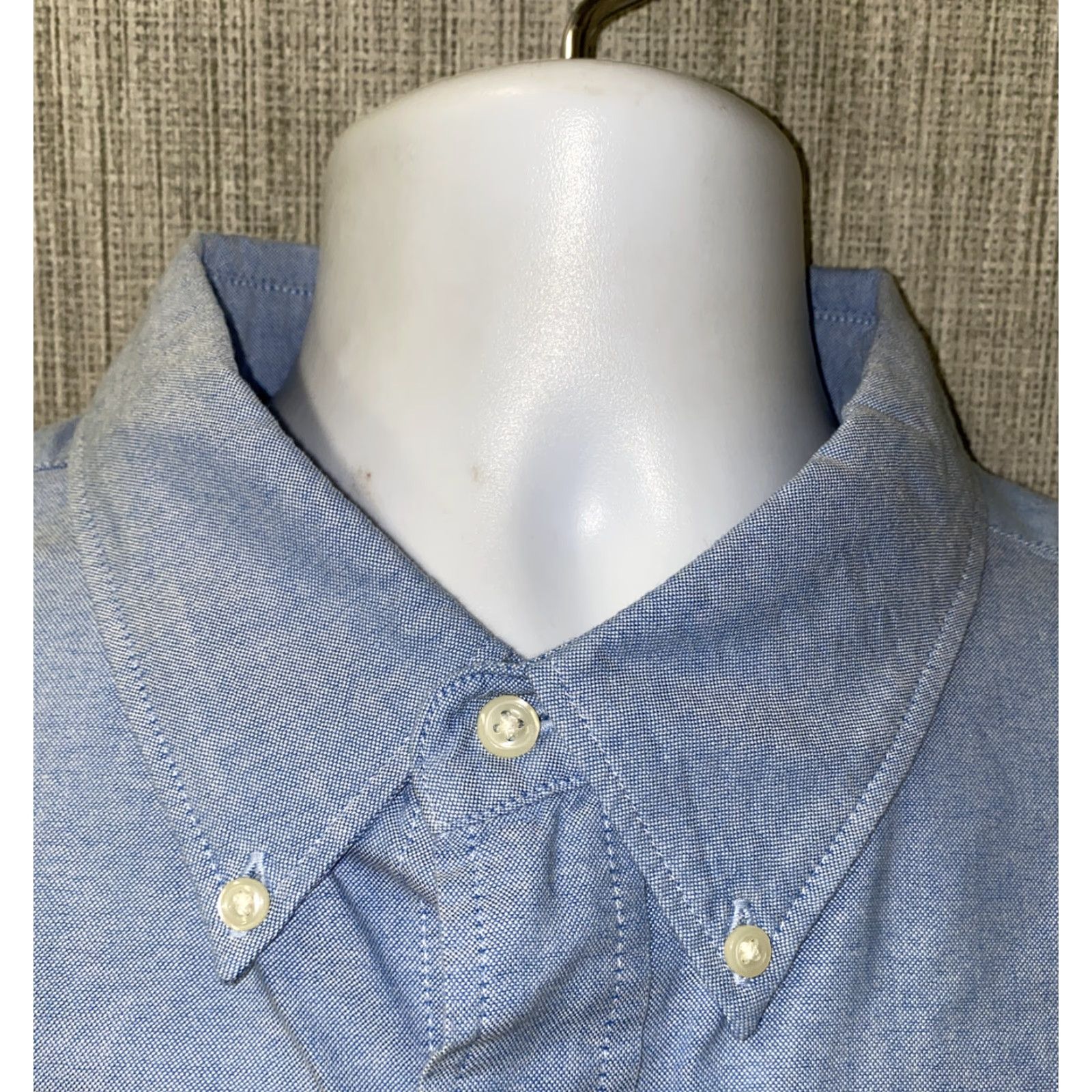 Ralph Lauren Ralph Lauren Jeans Co Mens Blue Long Sleeve Button Front Shirt Size XL Size US XL / EU 56 / 4 - 3 Thumbnail
