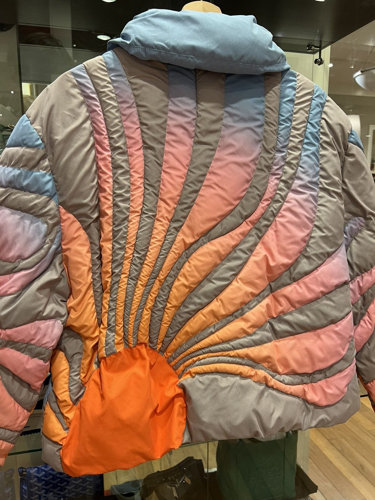 ERL ERL Sunrise Bomber Puffer Jacket Size US M / EU 48-50 / 2 - 7 Thumbnail