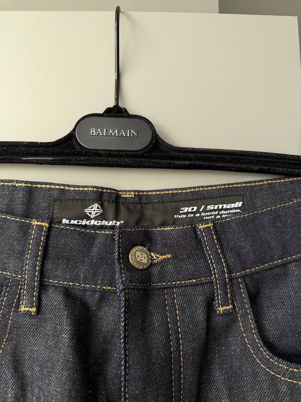 Handmade Lucid Club Samuels Baggy Jeans Rework Size US 30 / EU 46 - 10 Thumbnail