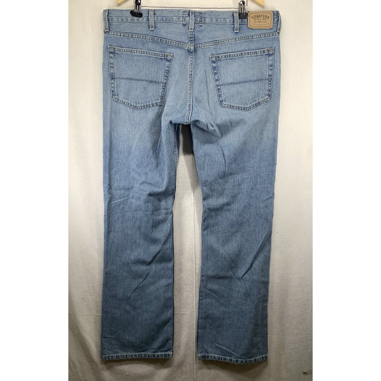 Levi's VINTAGE Levi's Jeans Mens 40x32 Bootcut Loose Fit Denim Blue 90s Biker Rock Western Size US 40 / EU 56 - 3 Thumbnail