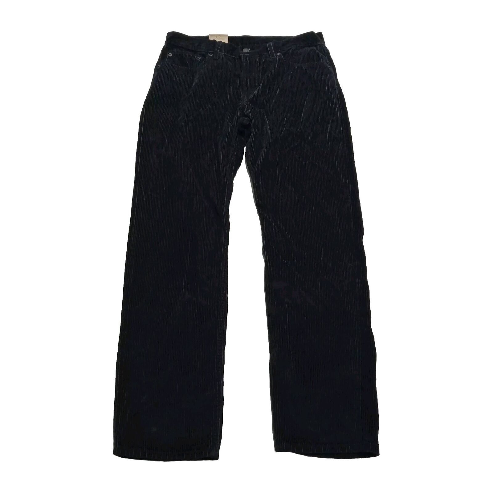 Levi's Levi's Men's Pants Size 31x30 Corduroy Black IRREGULAR Size US 31 - 1 Thumbnail