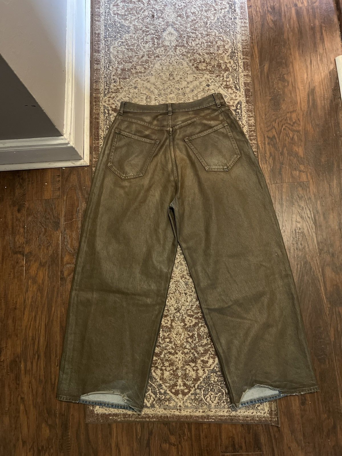 Acne Studios Acne studio waxed baggy jeans 2023 Size US 30 / EU 46 - 3 Thumbnail