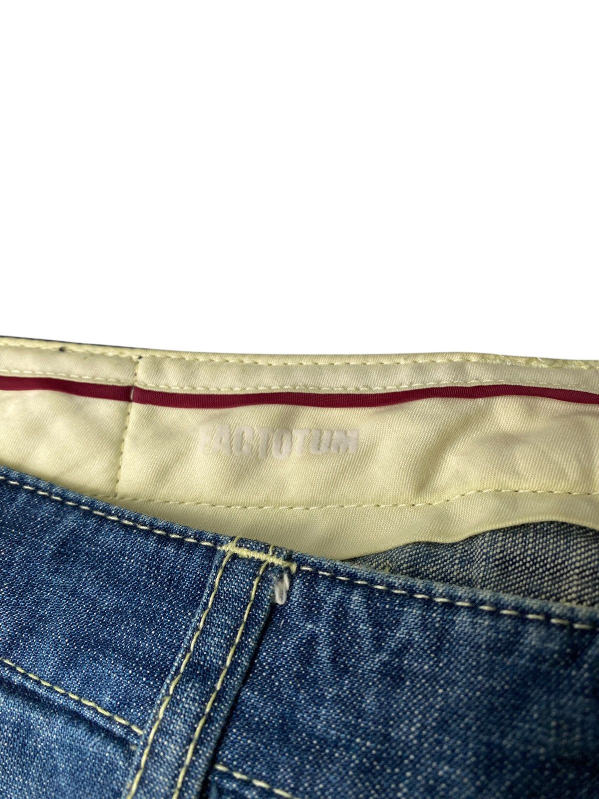 FACTOTUM 2000'e Factotum Flared Carpenter Buckle Denim Size US 30 / EU 46 - 6 Thumbnail