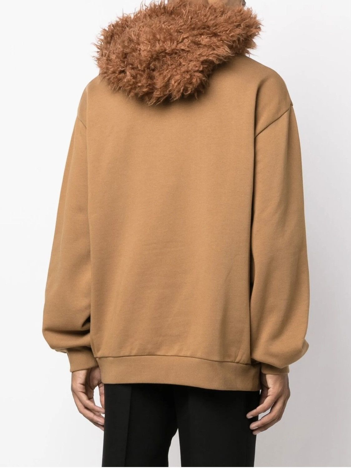Marni Marni, faux shearling-trimmed hoodie Size US M / EU 48-50 / 2 - 8 Thumbnail