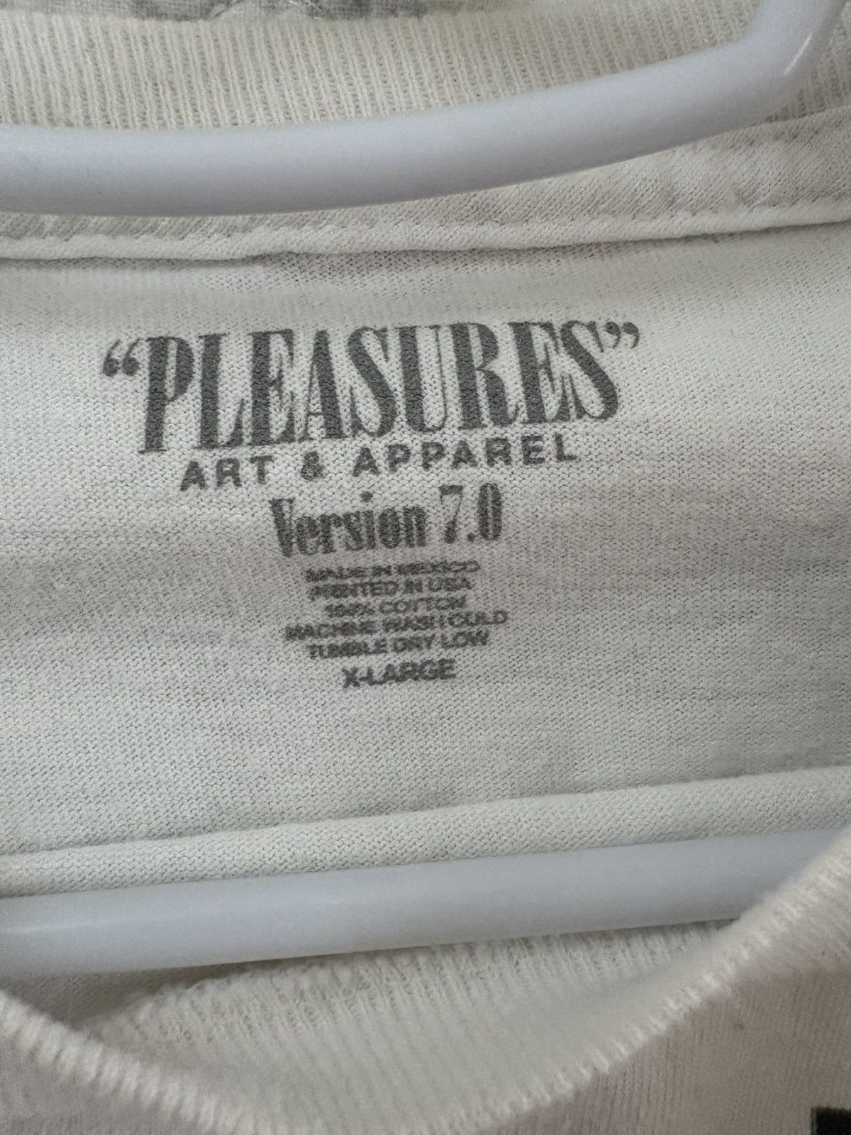 Pleasures Pleasures Men’s Note T-Shirt Size XL White Size US XL / EU 56 / 4 - 4 Thumbnail