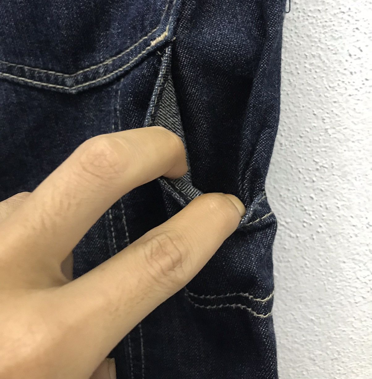 Japanese Brand × Vintage Vintage Back Number Quality Guaranteed Denim Pants Size US 31 - 13 Thumbnail